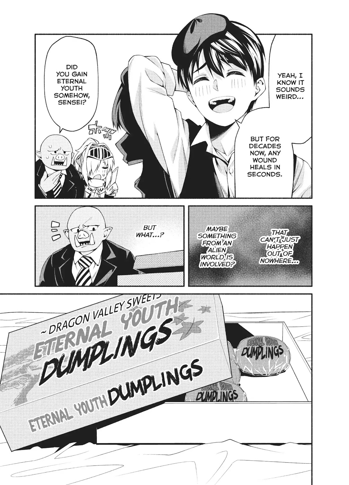 The Knight Cartoonist and Her Orc Editor Chapter 4 page 19 - Chapter 4: RIDDLE OF THE MANGA MASTER
