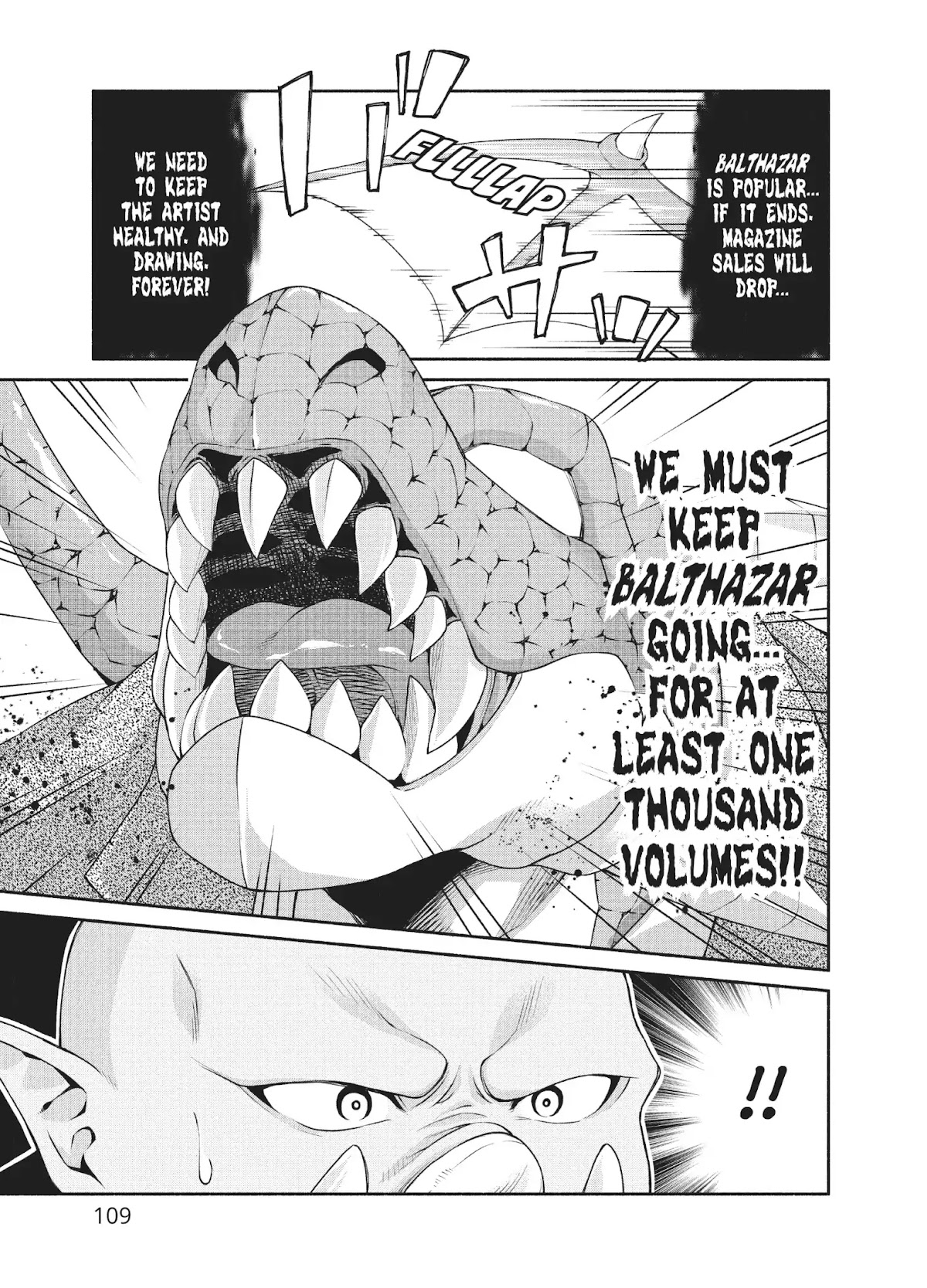The Knight Cartoonist and Her Orc Editor Chapter 4 page 23 - Chapter 4: RIDDLE OF THE MANGA MASTER