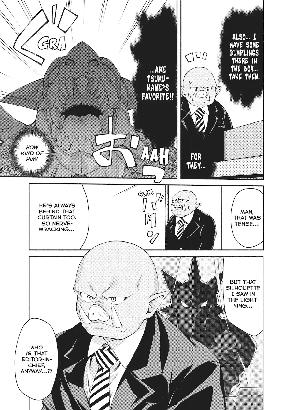 The Knight Cartoonist and Her Orc Editor Chapter 4 page 3 - Chapter 4: RIDDLE OF THE MANGA MASTER