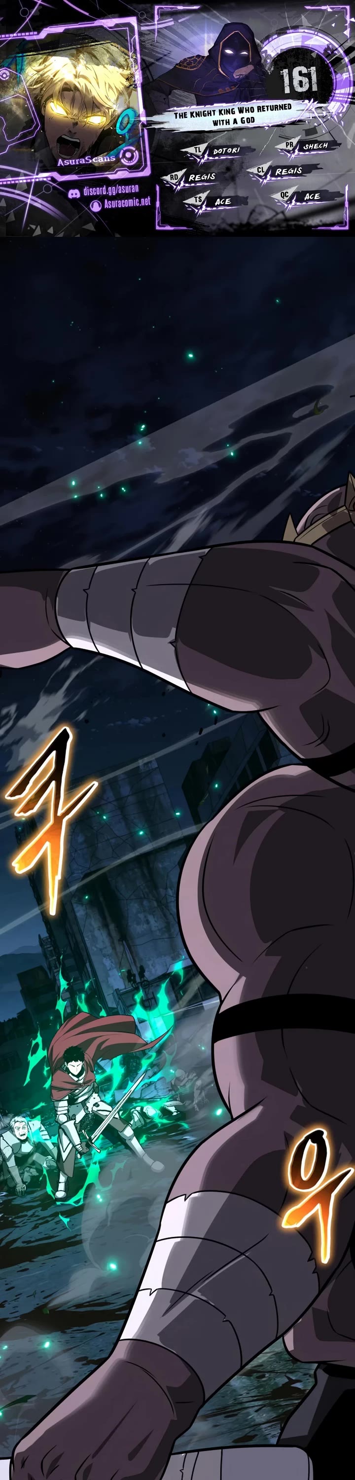 The Knight King Who Returned With a God Chapter 161 page 1 - Chapter 161