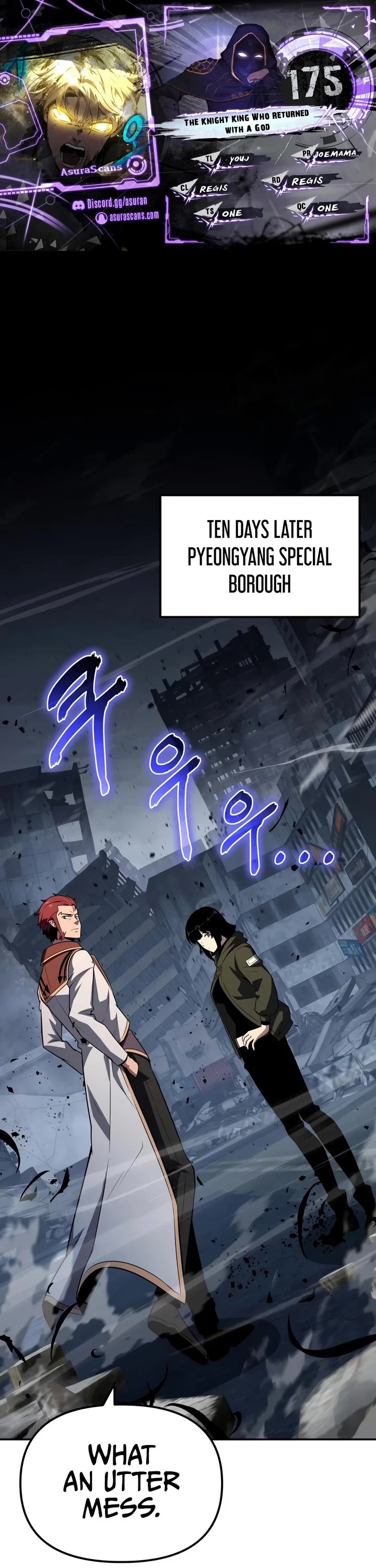 The Knight King Who Returned With a God Chapter 175 page 1 - Chapter 175