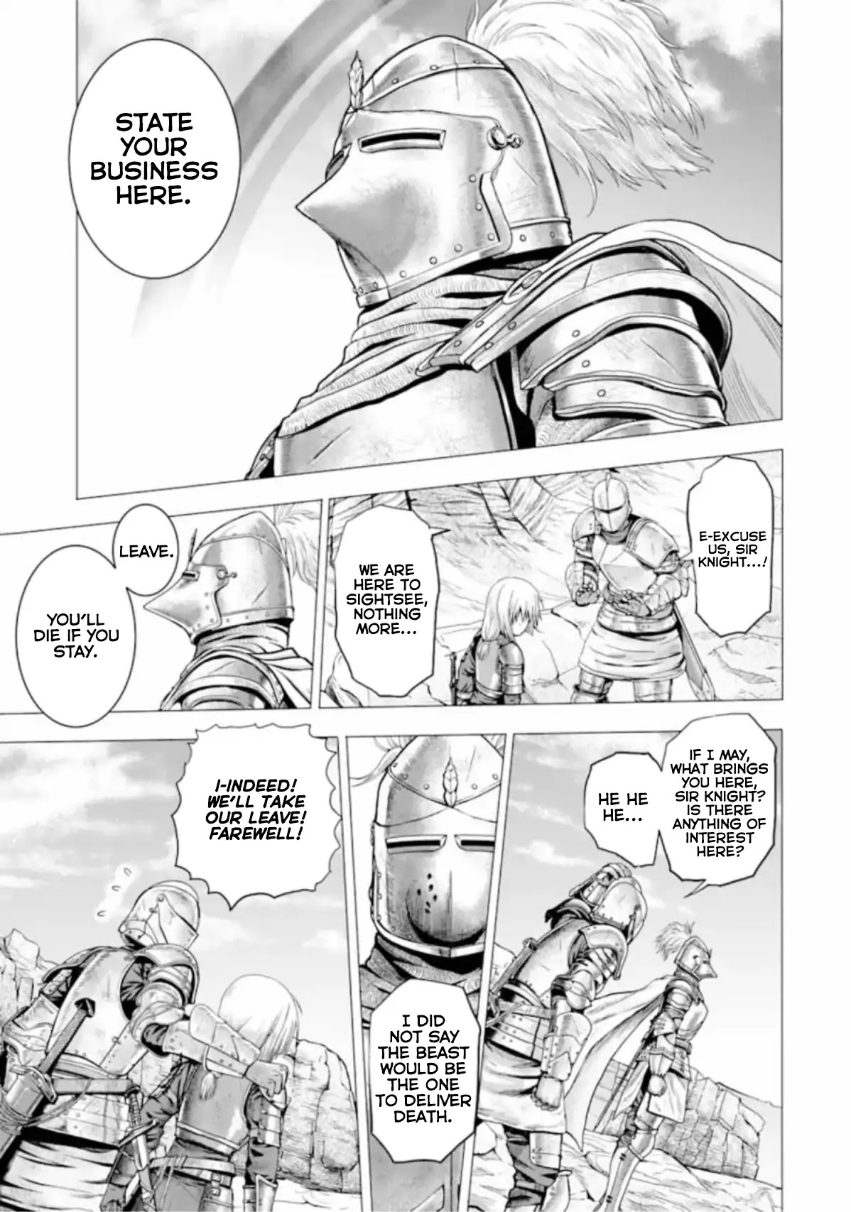 The Knight of White Thunder Chapter 1.1 page 8 - Chapter 1.1