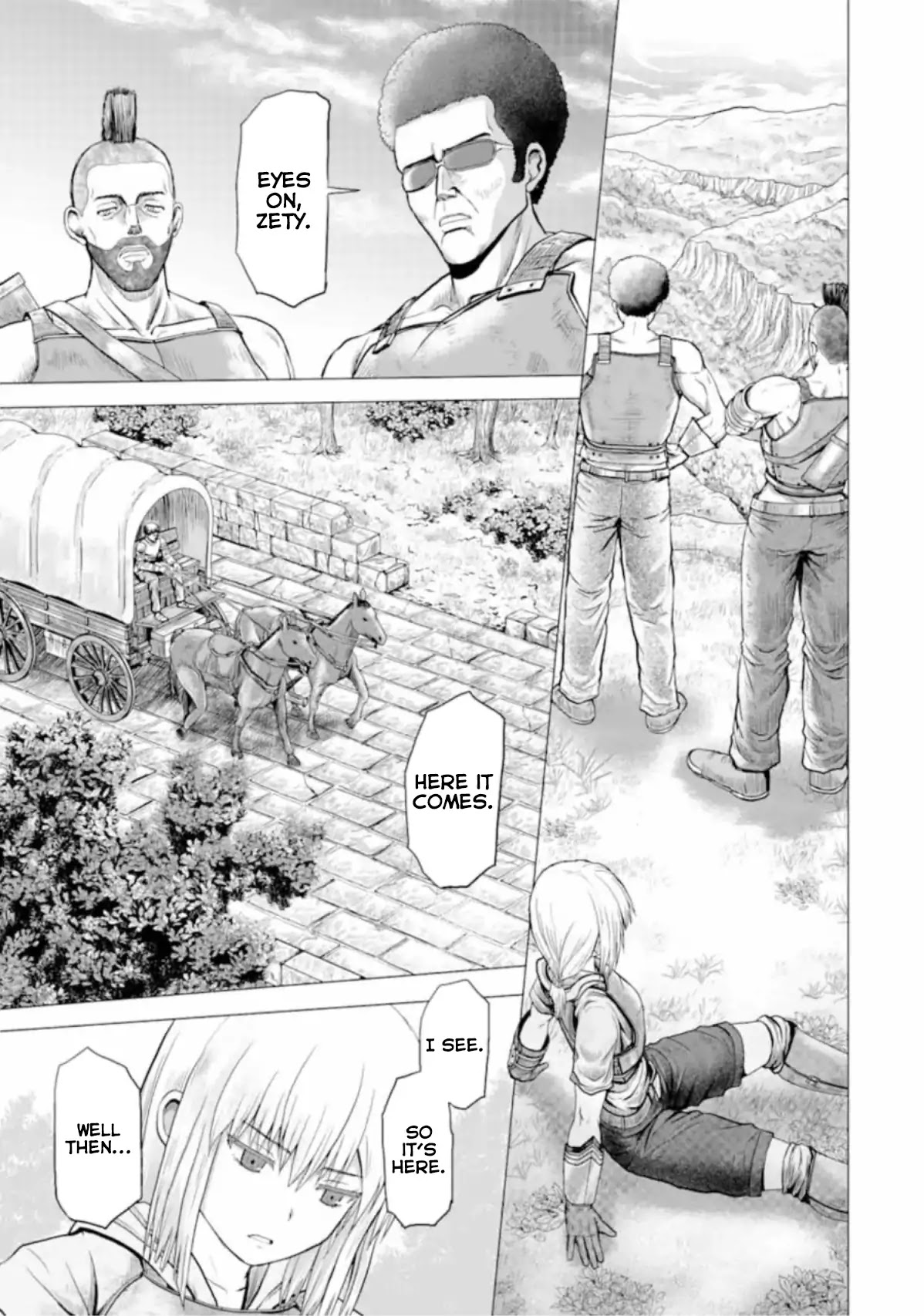 The Knight of White Thunder Chapter 1 page 12 - Chapter 1: The Carapaced Beast Under the Rainbow