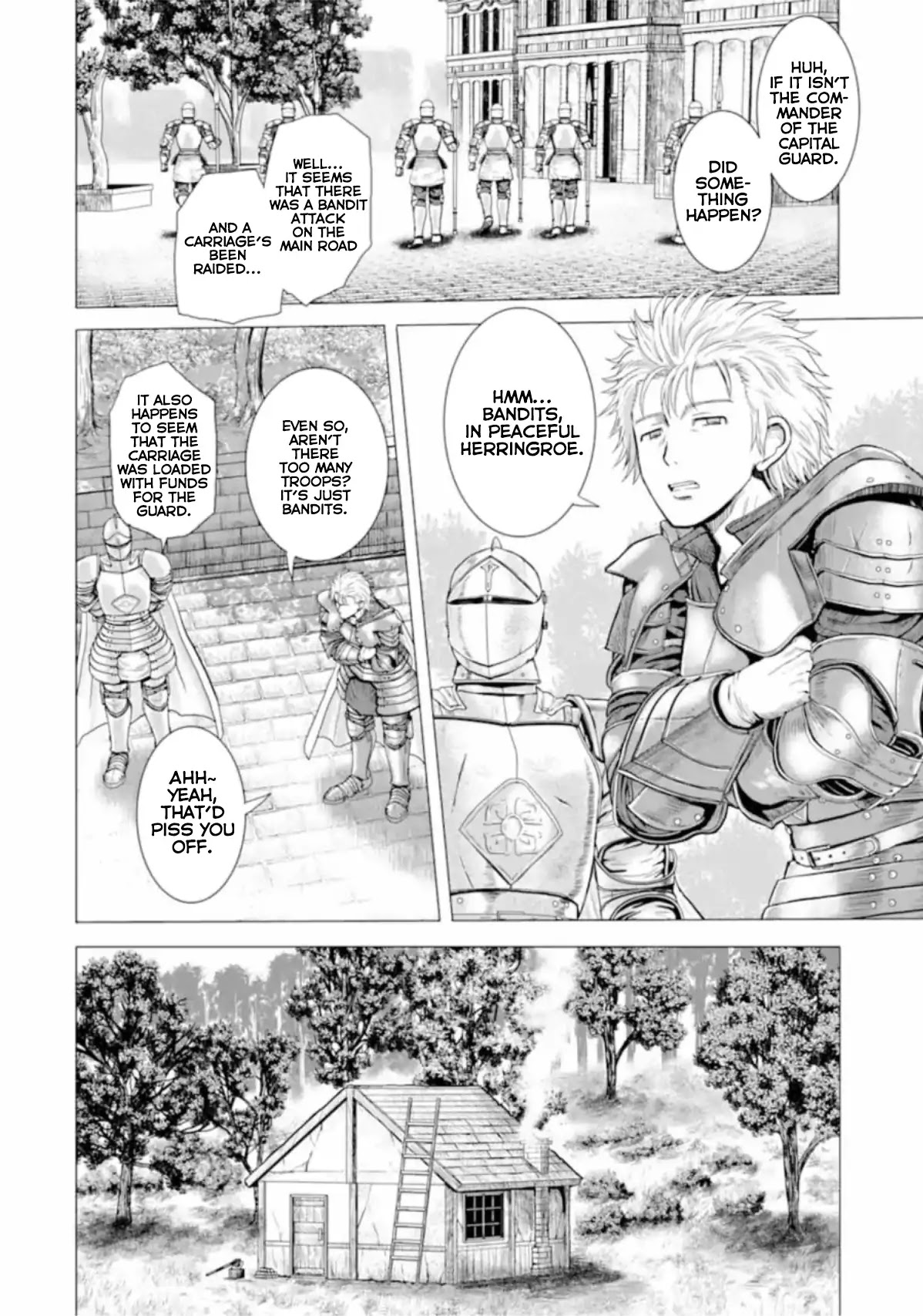 The Knight of White Thunder Chapter 1 page 15 - Chapter 1: The Carapaced Beast Under the Rainbow