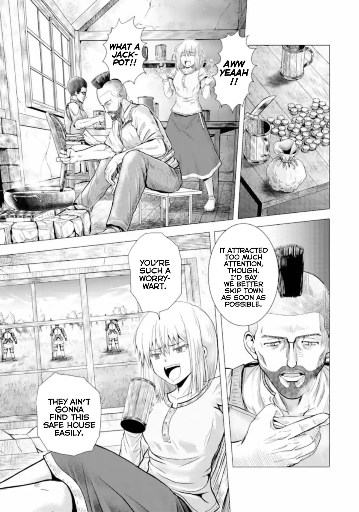 The Knight of White Thunder Chapter 1 page 16 - Chapter 1: The Carapaced Beast Under the Rainbow