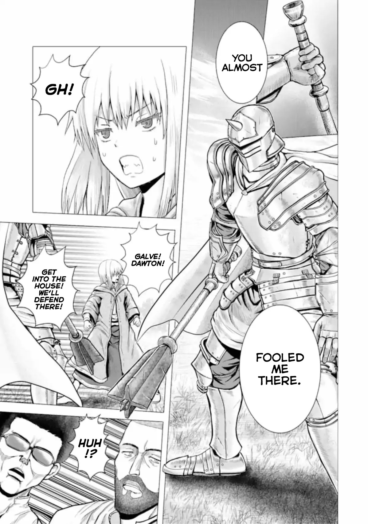 The Knight of White Thunder Chapter 1 page 22 - Chapter 1: The Carapaced Beast Under the Rainbow