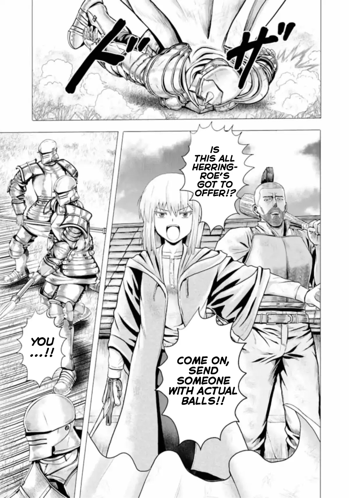 The Knight of White Thunder Chapter 1 page 28 - Chapter 1: The Carapaced Beast Under the Rainbow