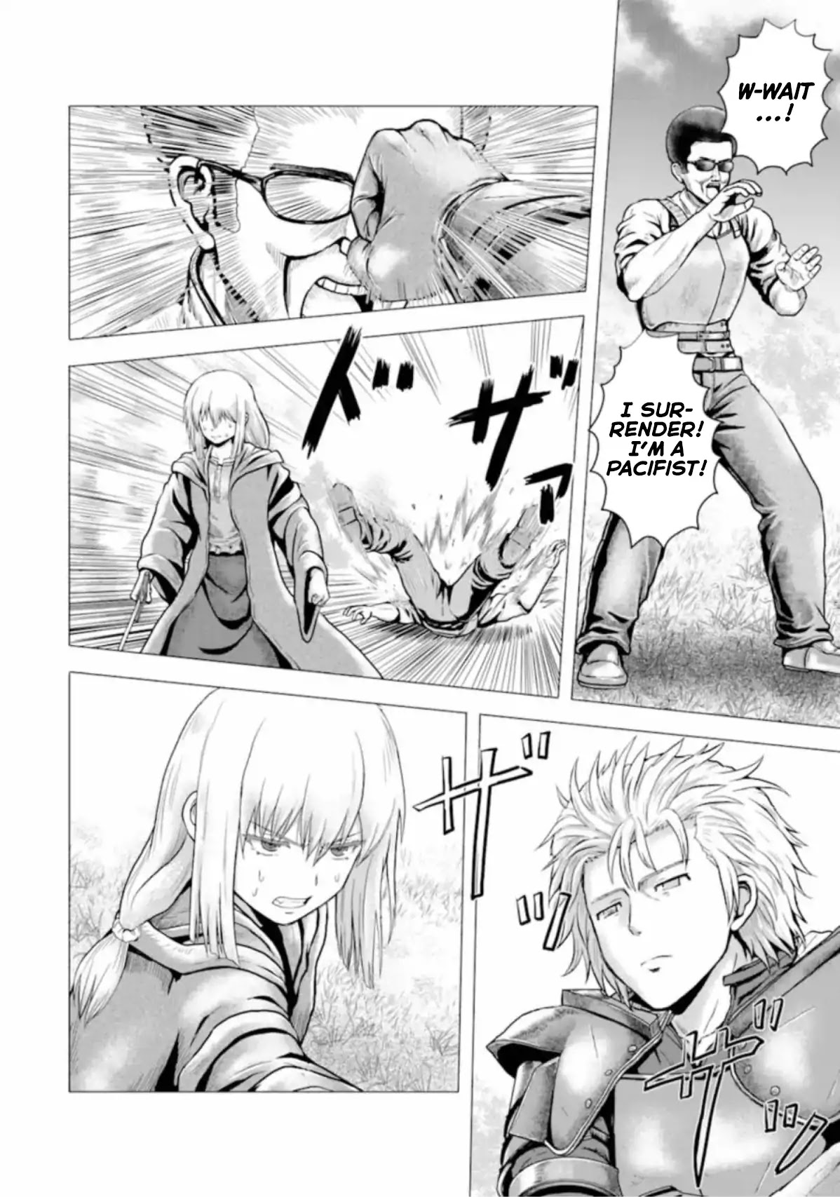 The Knight of White Thunder Chapter 1 page 31 - Chapter 1: The Carapaced Beast Under the Rainbow