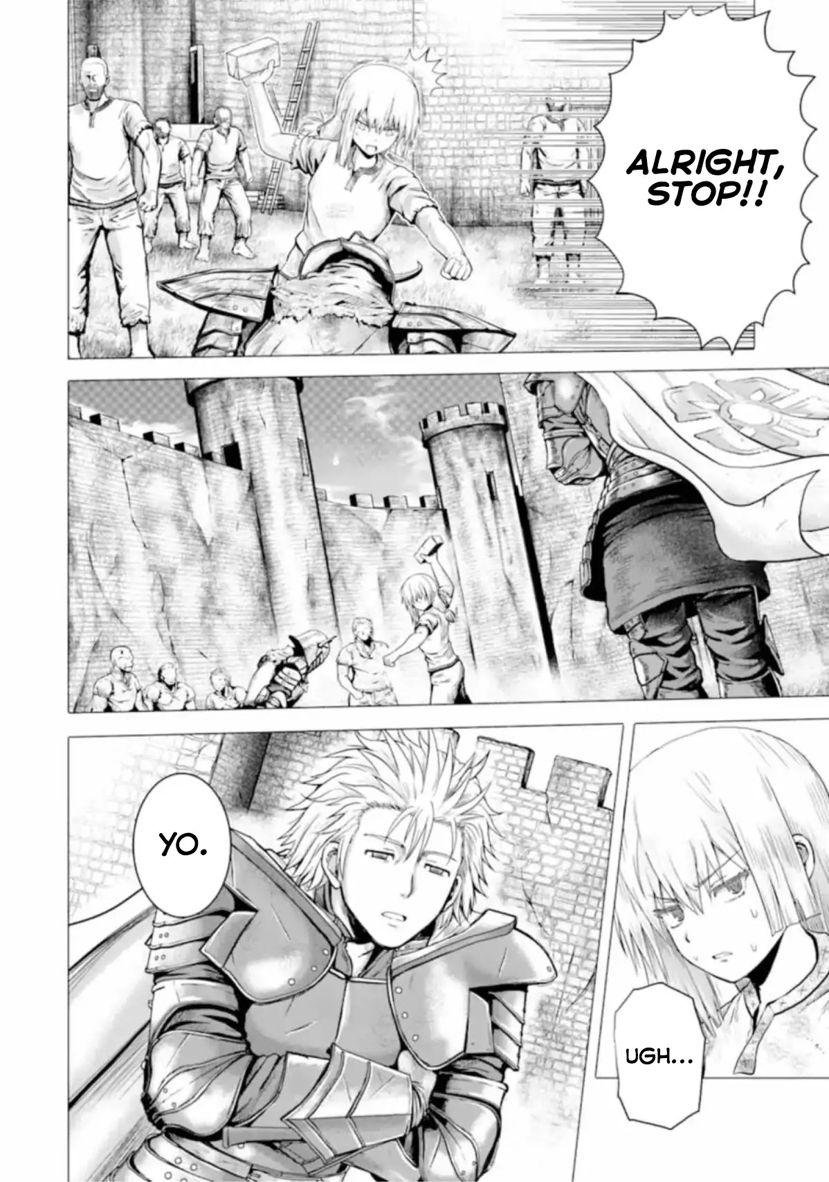 The Knight of White Thunder Chapter 1 page 51 - Chapter 1: The Carapaced Beast Under the Rainbow