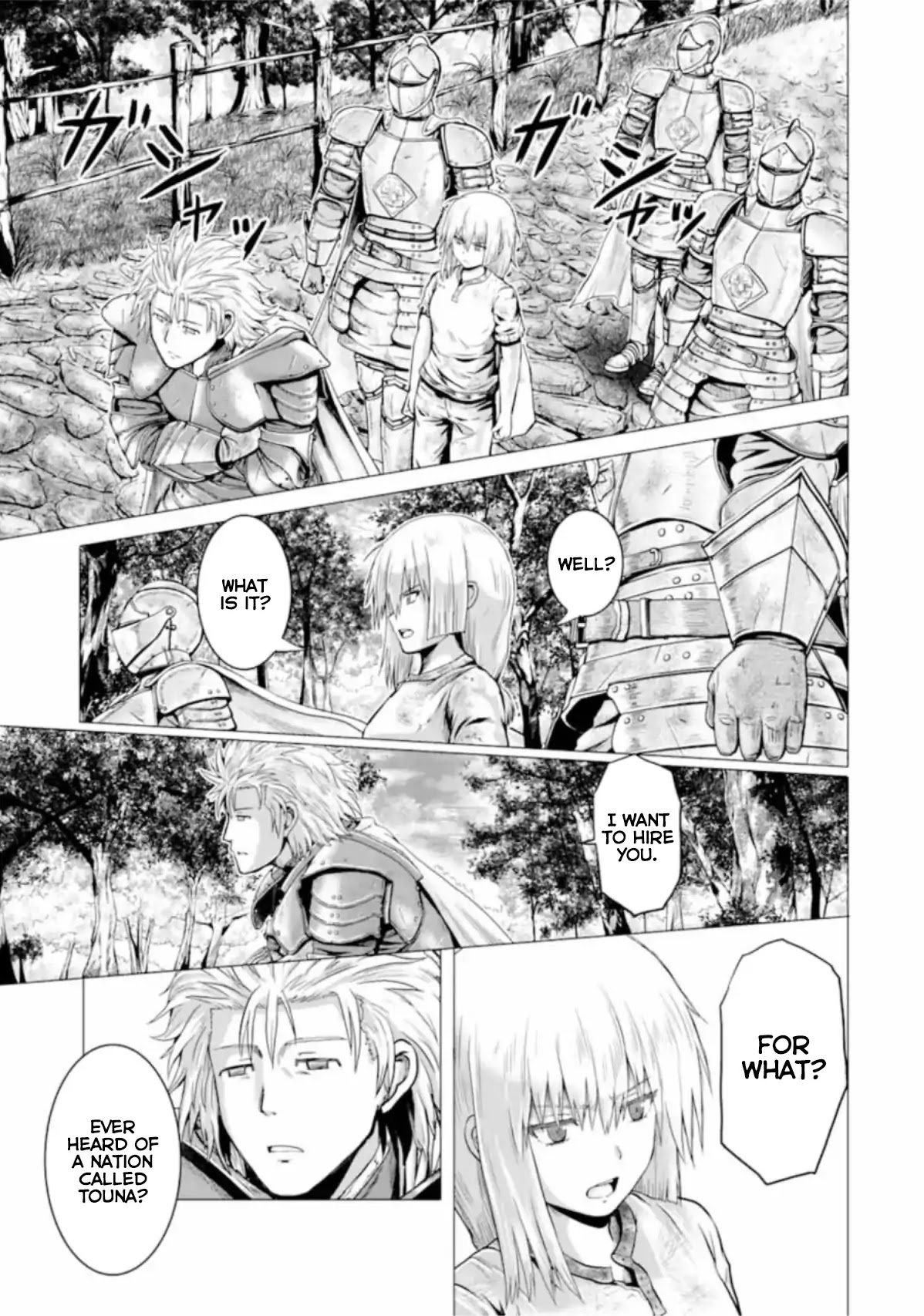 The Knight of White Thunder Chapter 1 page 54 - Chapter 1: The Carapaced Beast Under the Rainbow
