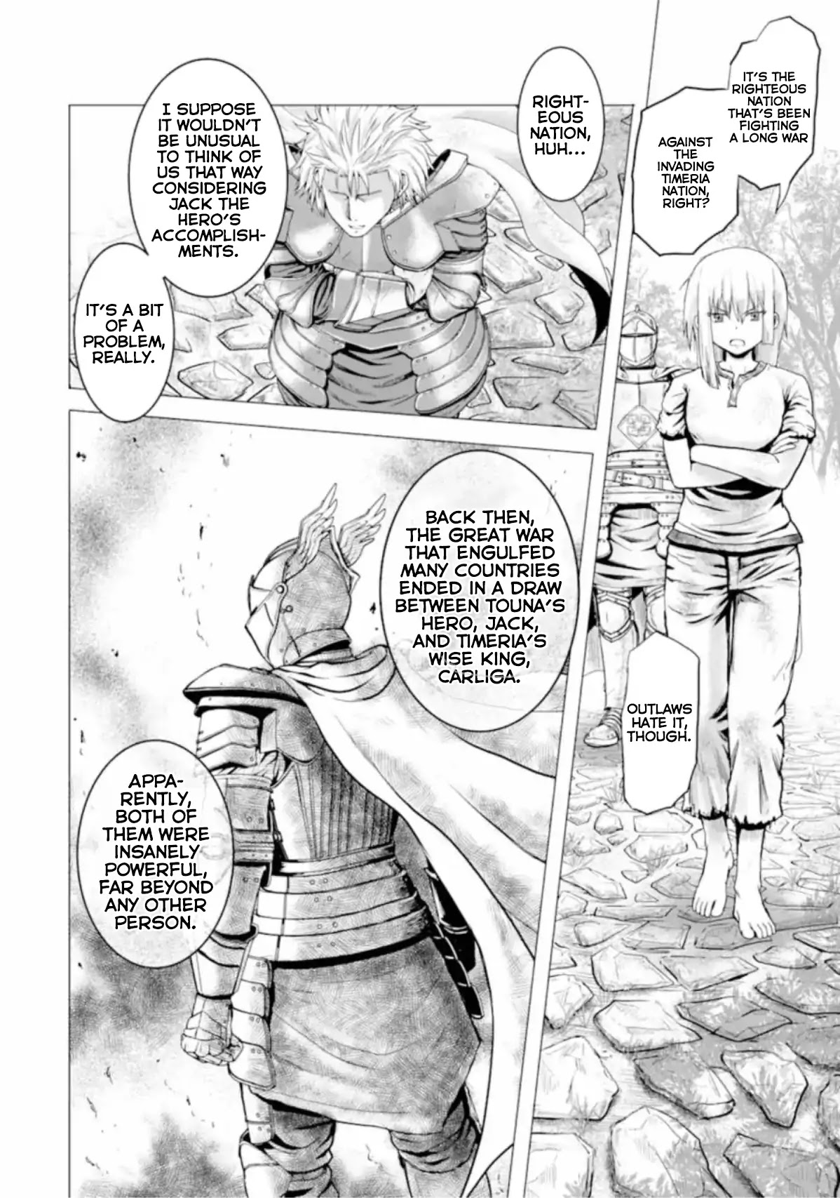The Knight of White Thunder Chapter 1 page 55 - Chapter 1: The Carapaced Beast Under the Rainbow