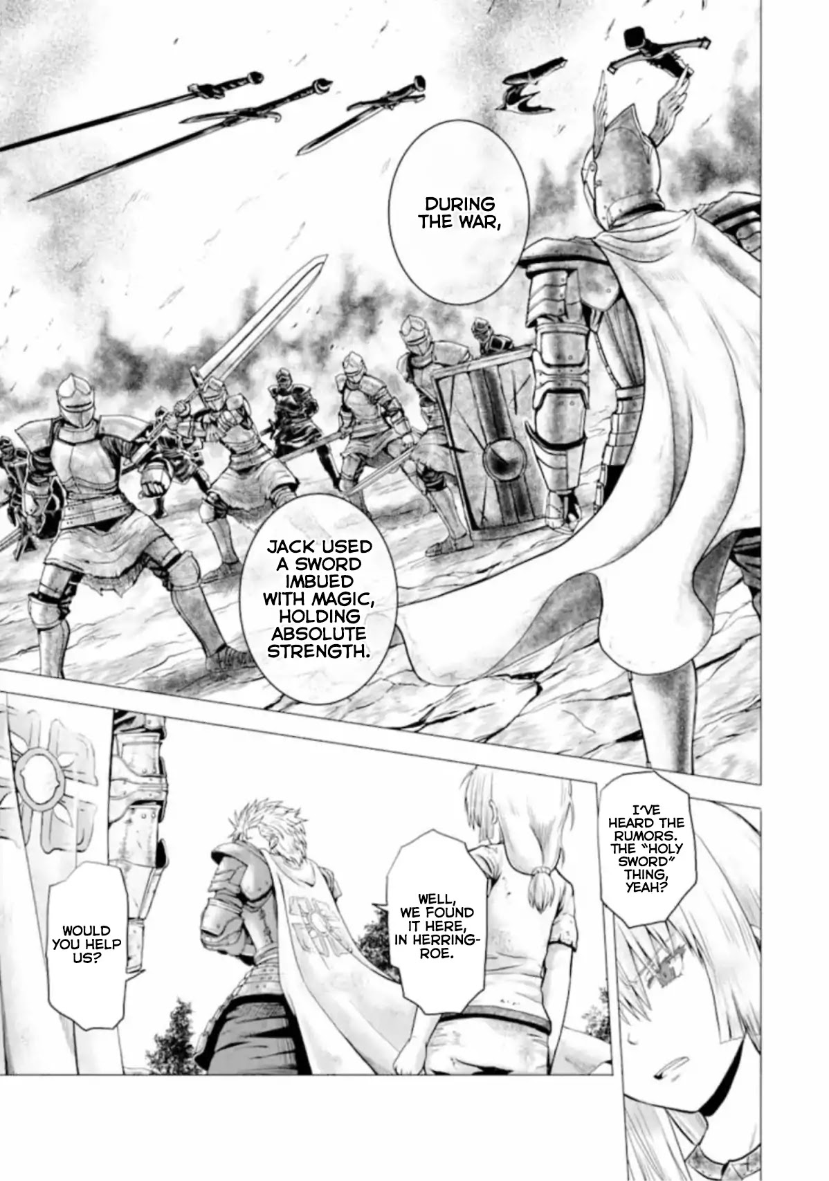 The Knight of White Thunder Chapter 1 page 56 - Chapter 1: The Carapaced Beast Under the Rainbow