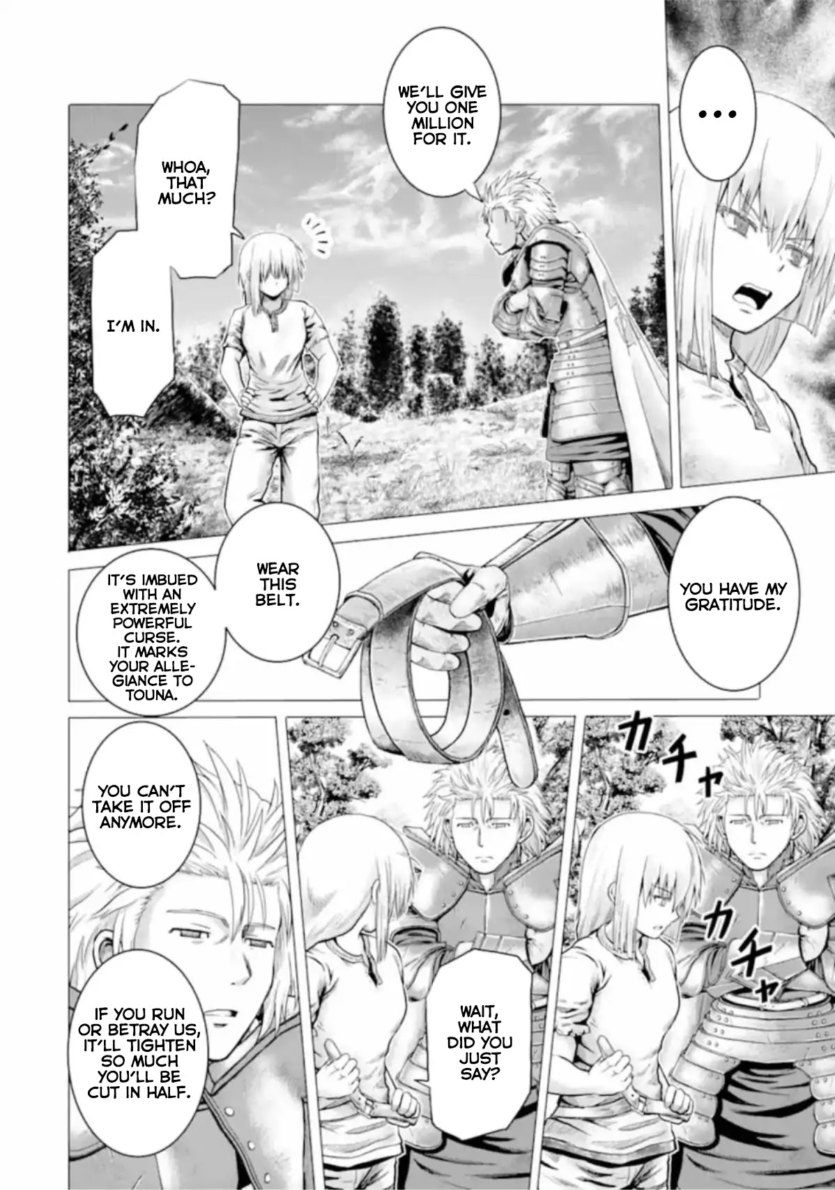 The Knight of White Thunder Chapter 1 page 57 - Chapter 1: The Carapaced Beast Under the Rainbow