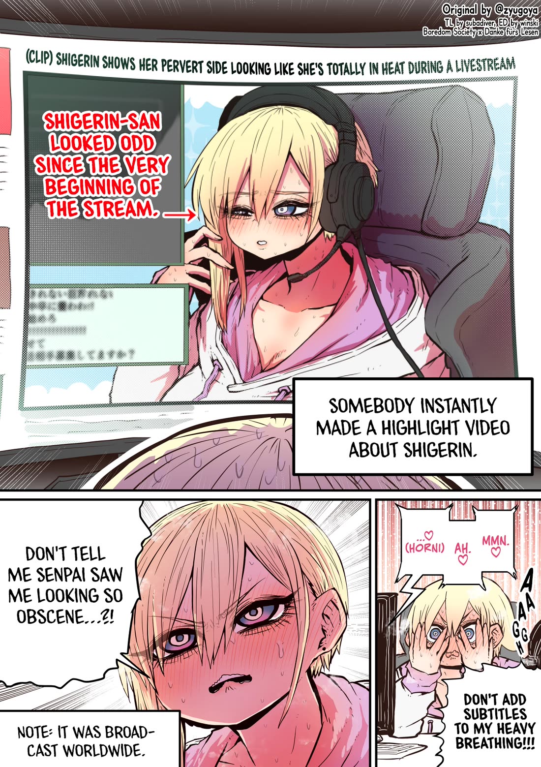 The Kouhai who Went from Introvert to Influencer Chapter 1.5 page 1 - Chapter 1.5