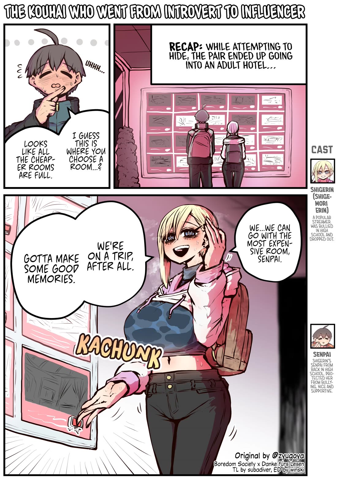 The Kouhai who Went from Introvert to Influencer Chapter 12 page 1 - Chapter 12