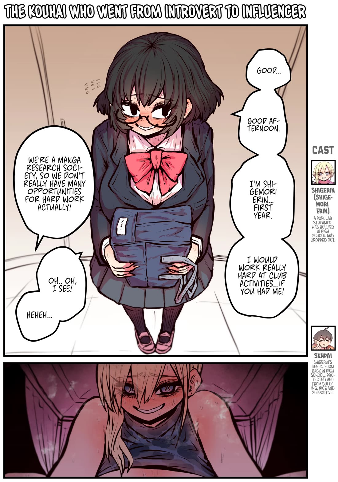 The Kouhai who Went from Introvert to Influencer Chapter 13 page 1 - Chapter 13