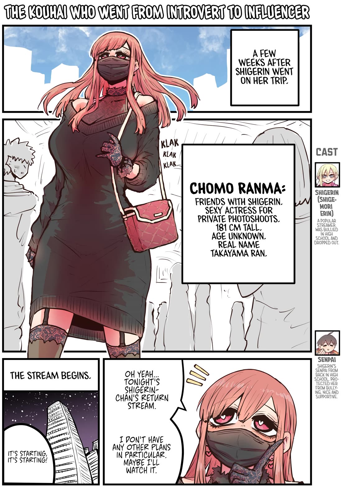 The Kouhai who Went from Introvert to Influencer Chapter 15 page 1 - Chapter 15