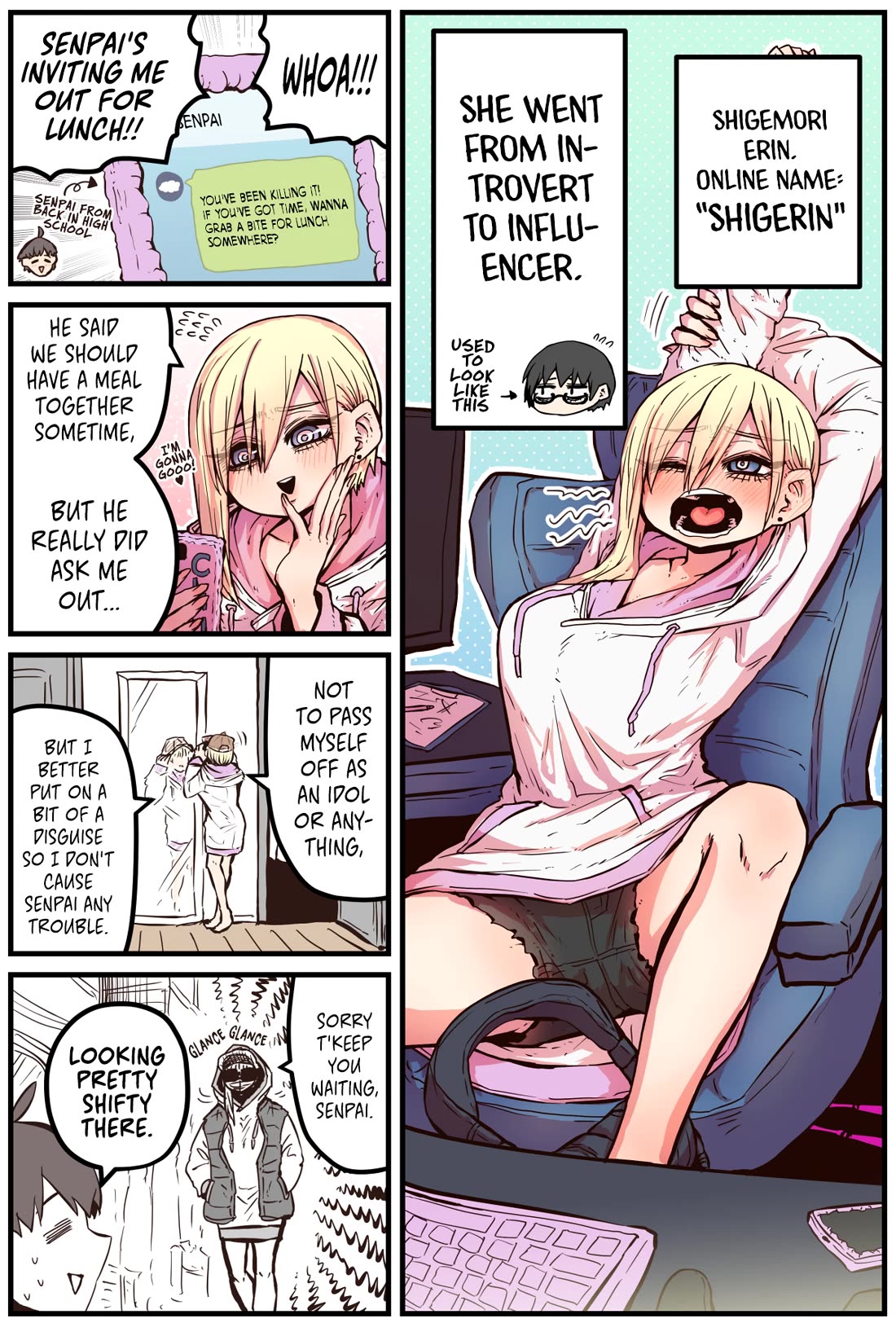 The Kouhai who Went from Introvert to Influencer Chapter 2 page 1 - Chapter 2