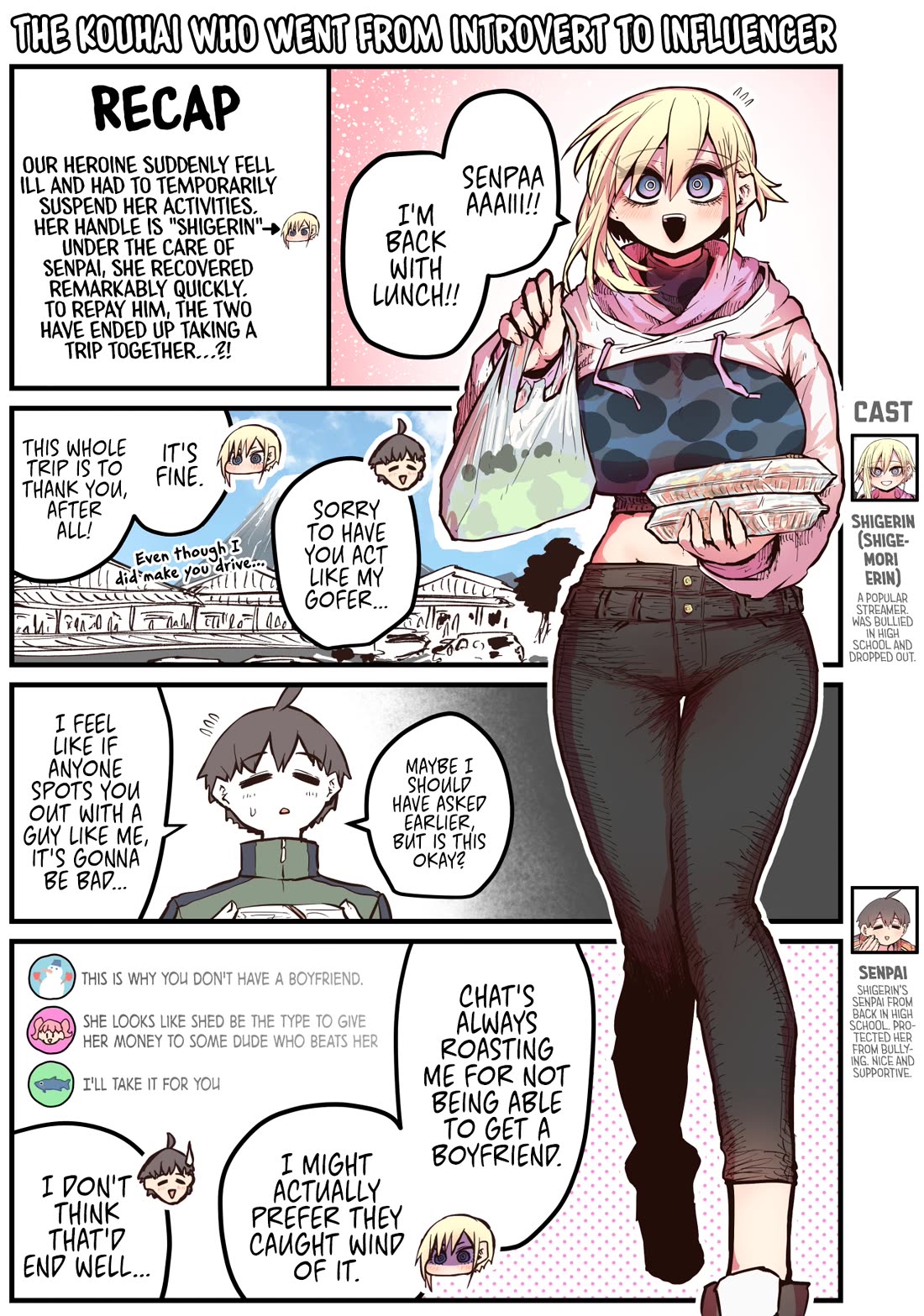 The Kouhai who Went from Introvert to Influencer Chapter 8 page 1 - Chapter 8