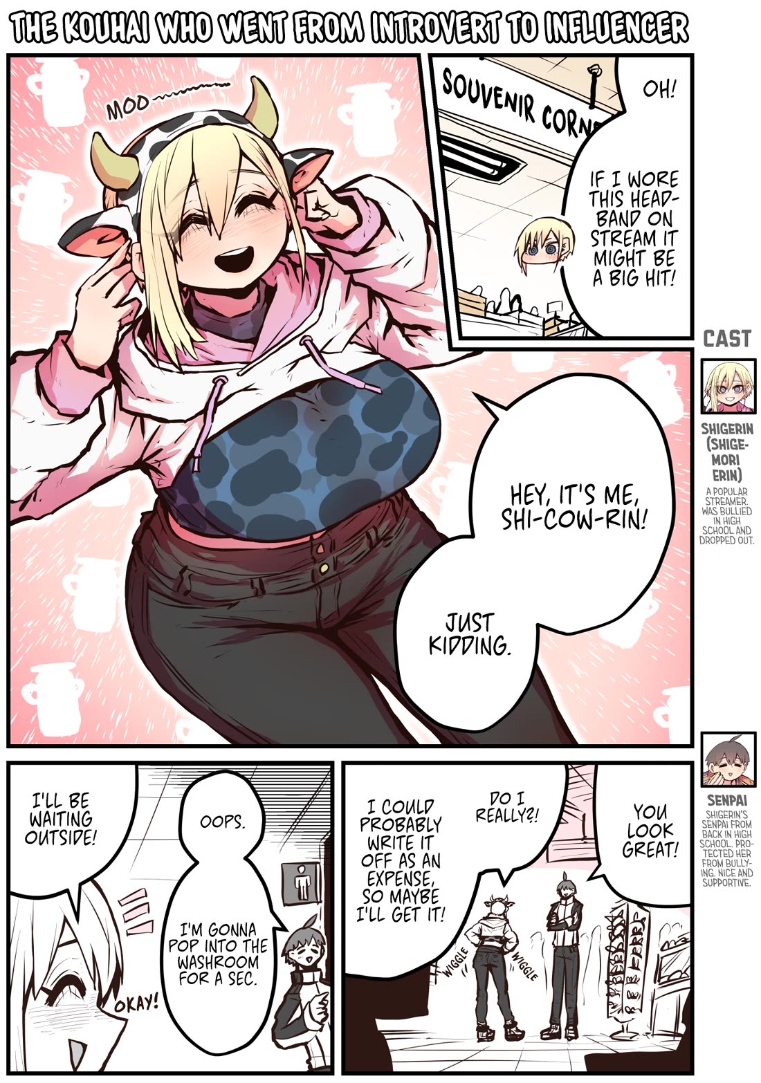 The Kouhai who Went from Introvert to Influencer Chapter 9 page 1 - Chapter 9