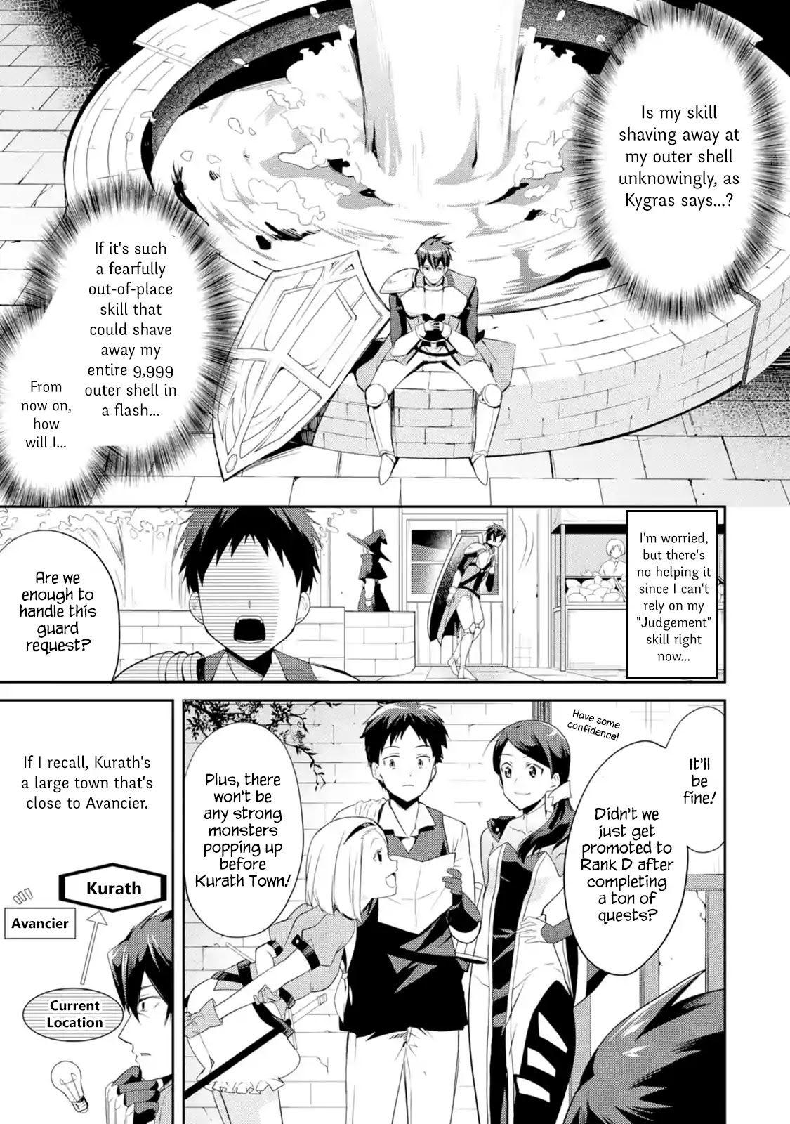 The Labyrinth Raids of the Ultimate Tank ~The Tank Possessing a Rare 9,999 Endurance Skill was Expelled from the Hero Party~ Chapter 1.1 page 26 - Chapter 1.1 - 1.7