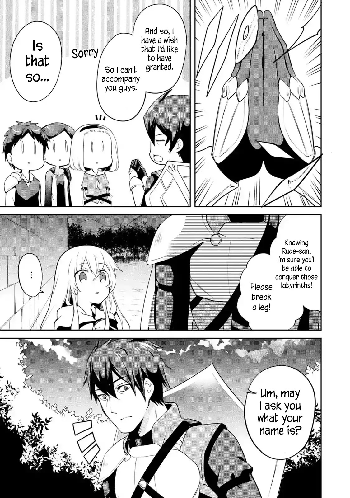 The Labyrinth Raids of the Ultimate Tank ~The Tank Possessing a Rare 9,999 Endurance Skill was Expelled from the Hero Party~ Chapter 1.1 page 59 - Chapter 1.1 - 1.7