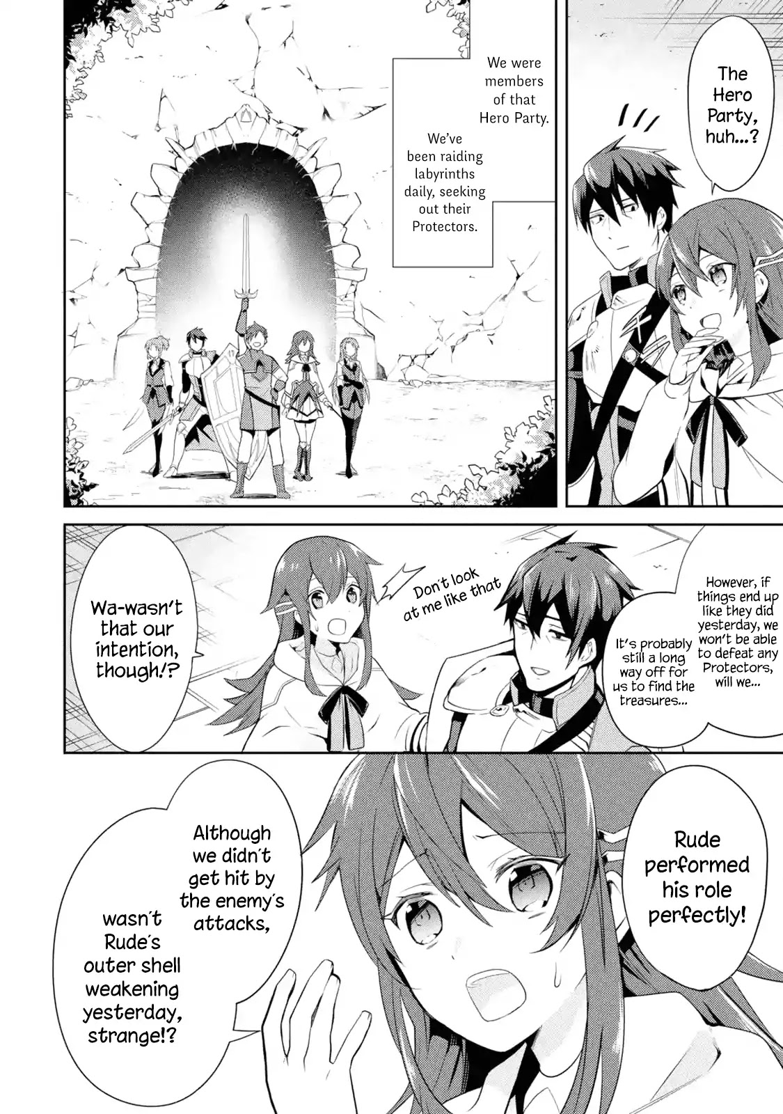 The Labyrinth Raids of the Ultimate Tank ~The Tank Possessing a Rare 9,999 Endurance Skill was Expelled from the Hero Party~ Chapter 1.1 page 7 - Chapter 1.1 - 1.7