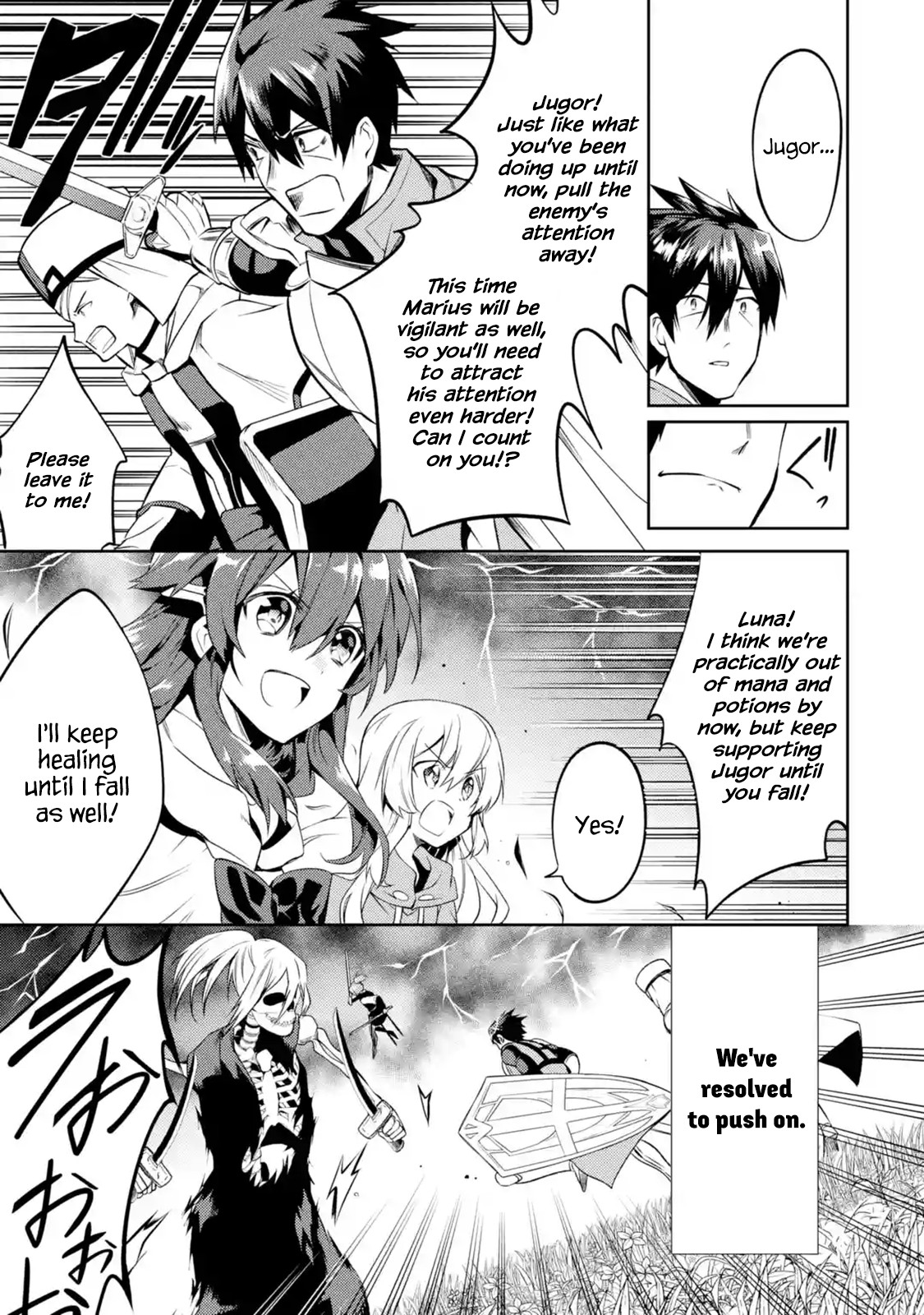 The Labyrinth Raids of the Ultimate Tank ~The Tank Possessing a Rare 9,999 Endurance Skill was Expelled from the Hero Party~ Chapter 10.1 page 33 - Chapter 10.1 - 10.5: For One's Dream (2)