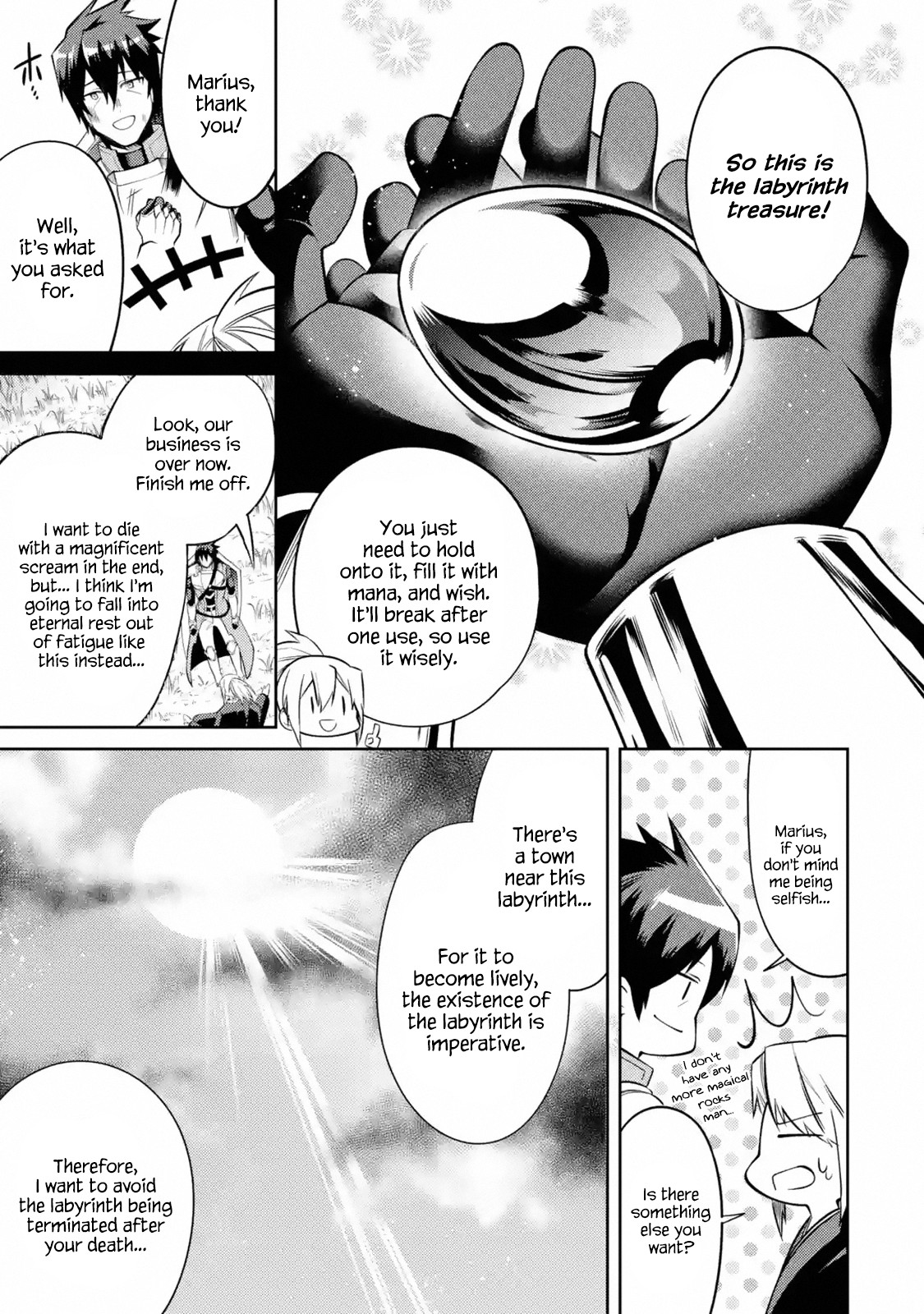 The Labyrinth Raids of the Ultimate Tank ~The Tank Possessing a Rare 9,999 Endurance Skill was Expelled from the Hero Party~ Chapter 10.1 page 42 - Chapter 10.1 - 10.5: For One's Dream (2)