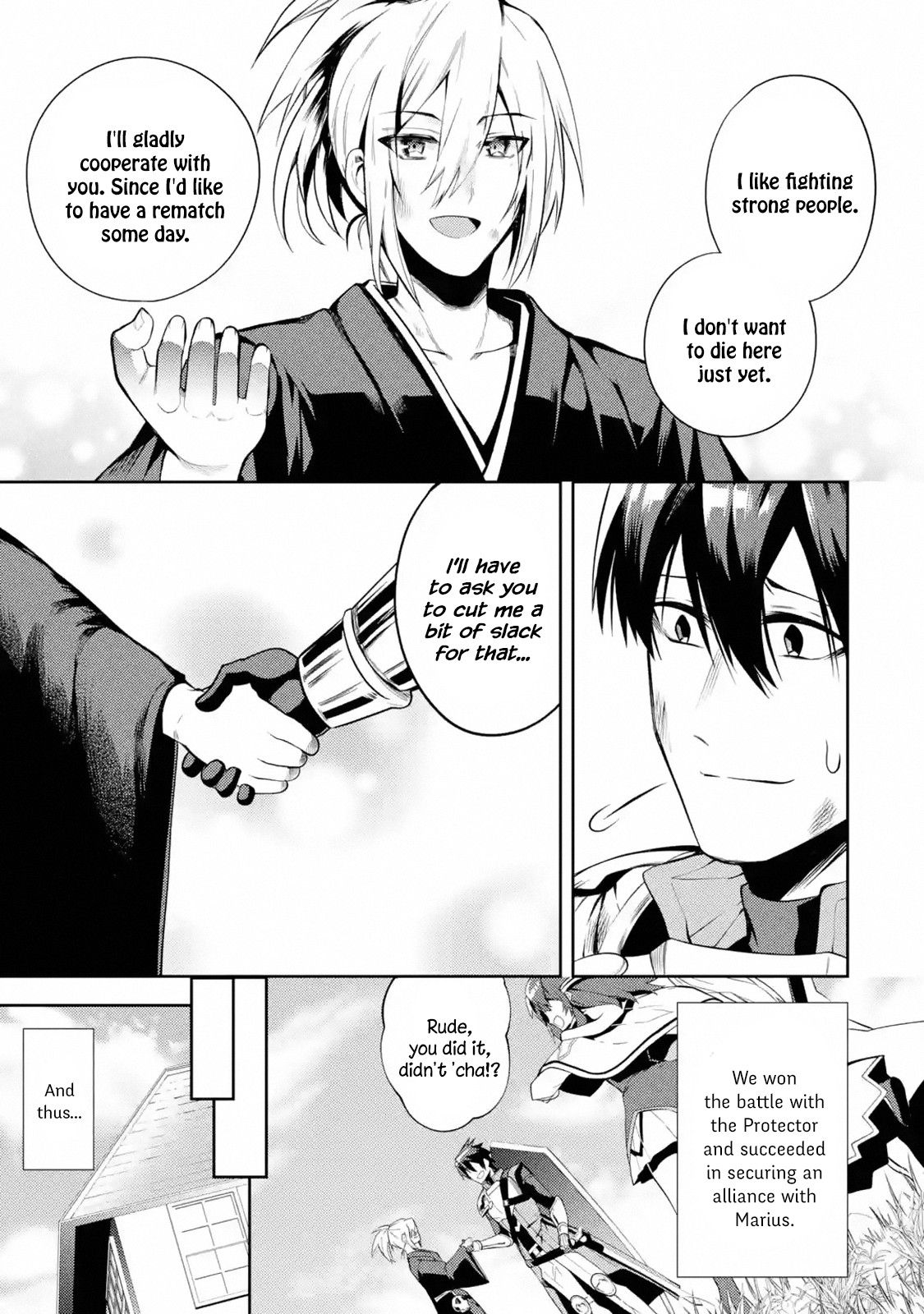 The Labyrinth Raids of the Ultimate Tank ~The Tank Possessing a Rare 9,999 Endurance Skill was Expelled from the Hero Party~ Chapter 10.1 page 44 - Chapter 10.1 - 10.5: For One's Dream (2)