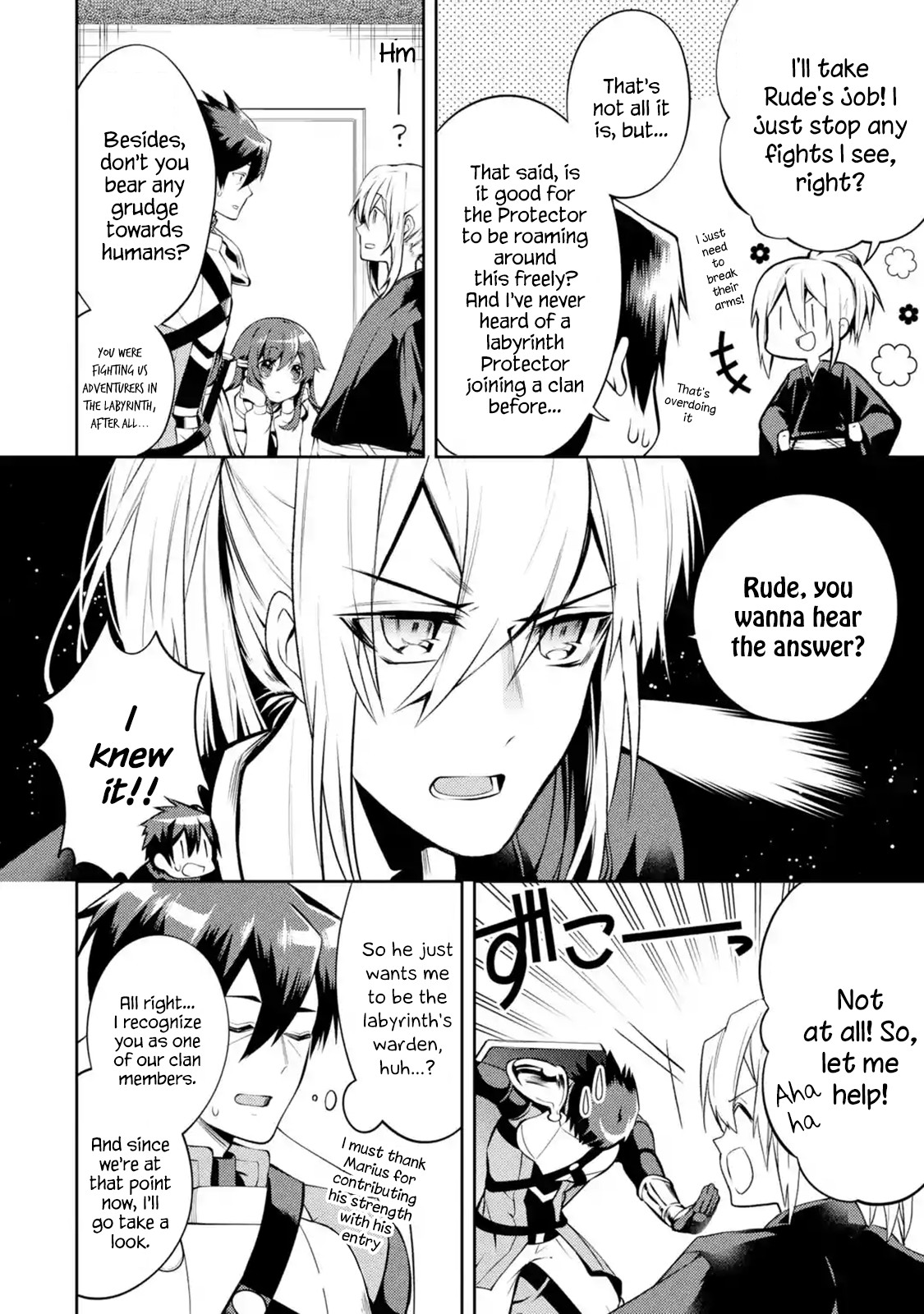 The Labyrinth Raids of the Ultimate Tank ~The Tank Possessing a Rare 9,999 Endurance Skill was Expelled from the Hero Party~ Chapter 11.1 page 11 - Chapter 11.1 - 11.4: The Labyrinth's Warden