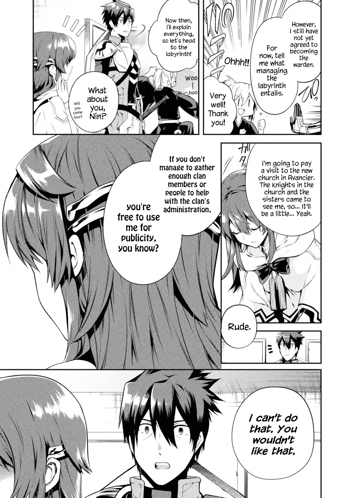 The Labyrinth Raids of the Ultimate Tank ~The Tank Possessing a Rare 9,999 Endurance Skill was Expelled from the Hero Party~ Chapter 11.1 page 12 - Chapter 11.1 - 11.4: The Labyrinth's Warden