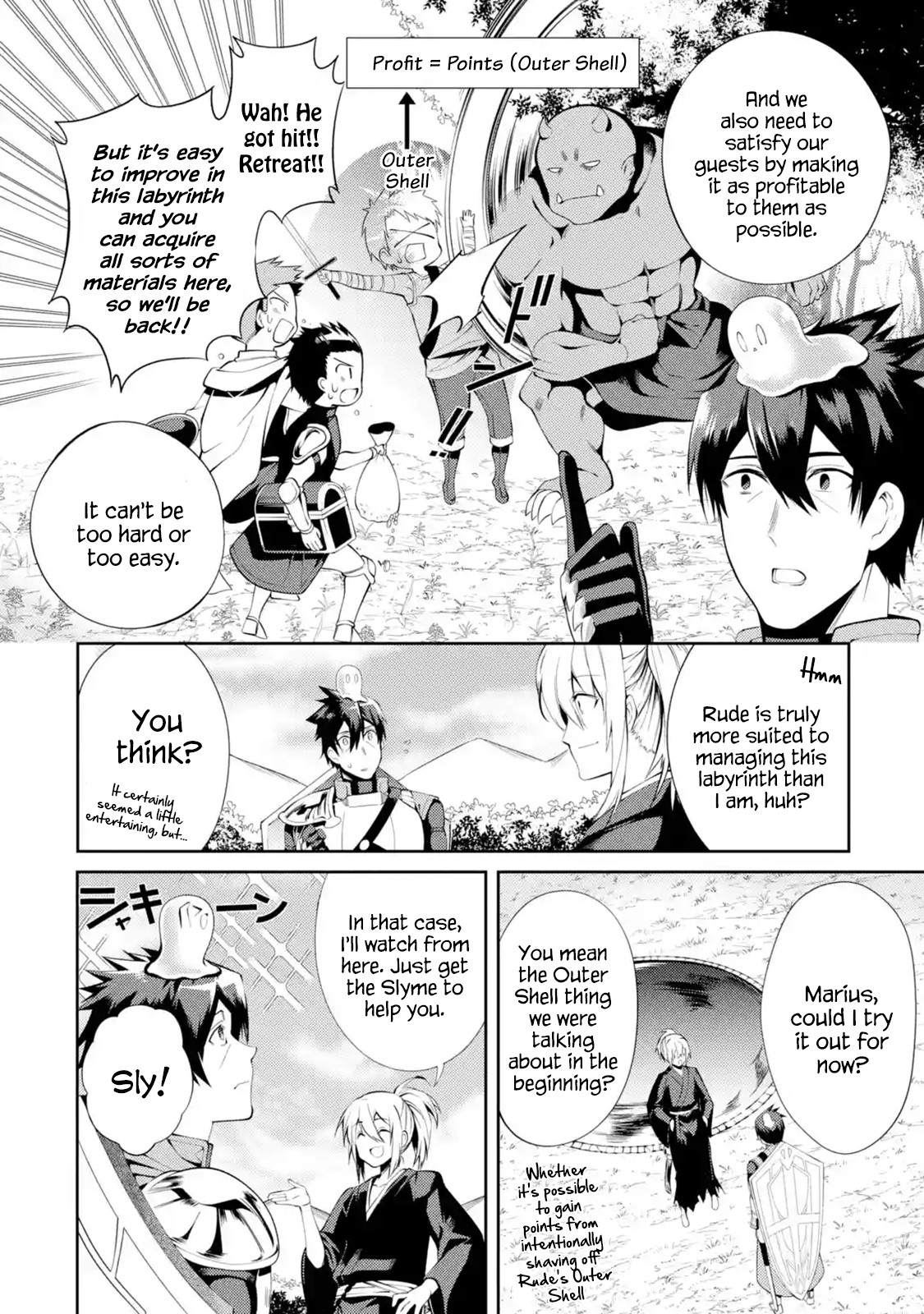 The Labyrinth Raids of the Ultimate Tank ~The Tank Possessing a Rare 9,999 Endurance Skill was Expelled from the Hero Party~ Chapter 11.1 page 25 - Chapter 11.1 - 11.4: The Labyrinth's Warden