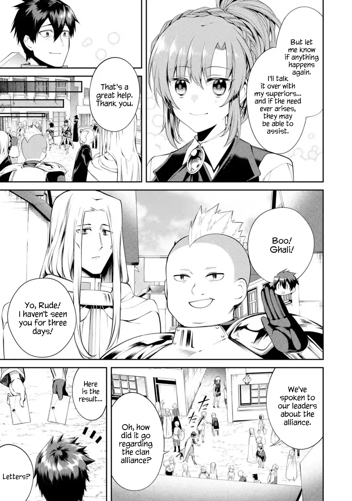 The Labyrinth Raids of the Ultimate Tank ~The Tank Possessing a Rare 9,999 Endurance Skill was Expelled from the Hero Party~ Chapter 12.1 page 13 - Chapter 12.1 - 12.3: Clan Administration