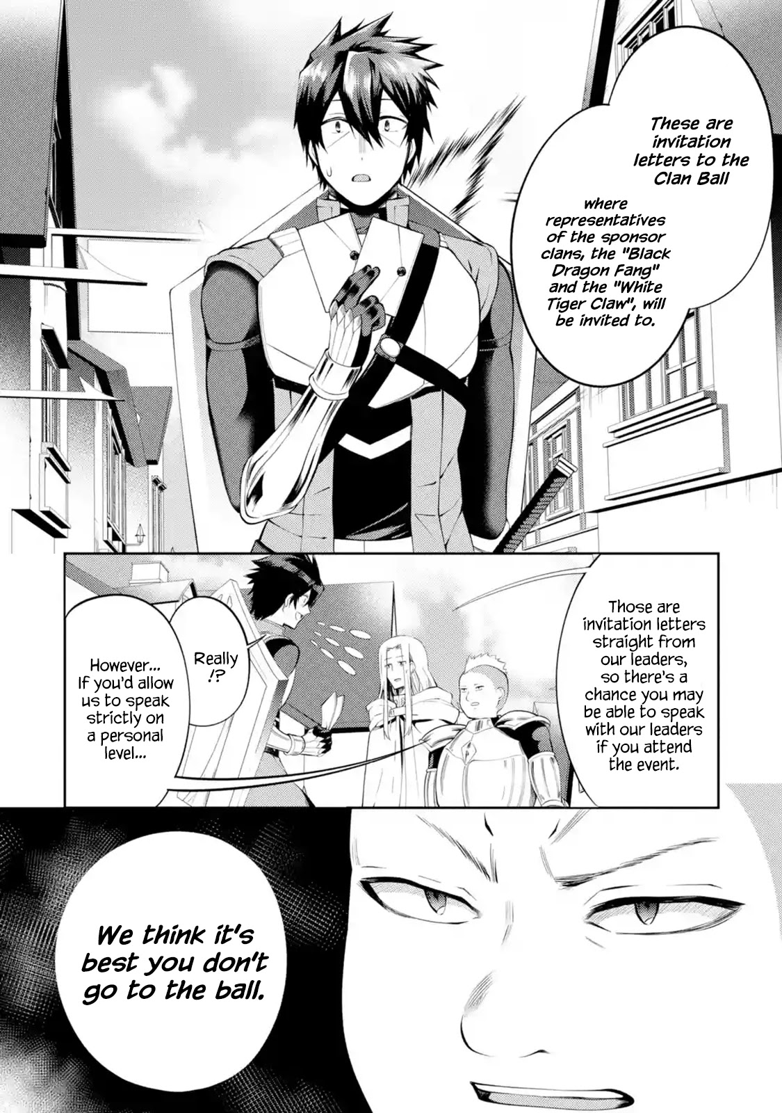 The Labyrinth Raids of the Ultimate Tank ~The Tank Possessing a Rare 9,999 Endurance Skill was Expelled from the Hero Party~ Chapter 12.1 page 14 - Chapter 12.1 - 12.3: Clan Administration