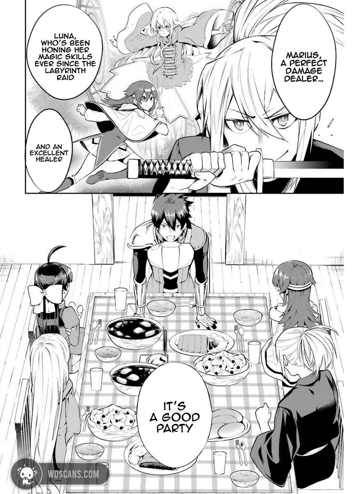 The Labyrinth Raids of the Ultimate Tank ~The Tank Possessing a Rare 9,999 Endurance Skill was Expelled from the Hero Party~ Chapter 12.1 page 33 - Chapter 12.1 - 12.3: Clan Administration