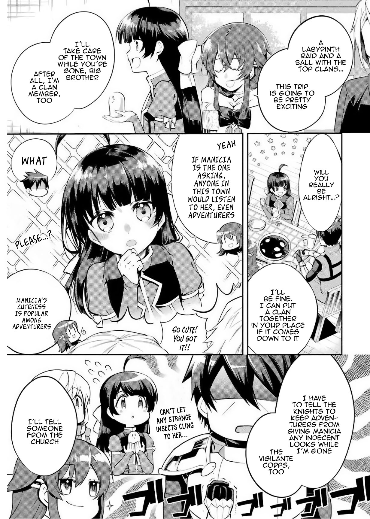 The Labyrinth Raids of the Ultimate Tank ~The Tank Possessing a Rare 9,999 Endurance Skill was Expelled from the Hero Party~ Chapter 12.1 page 34 - Chapter 12.1 - 12.3: Clan Administration