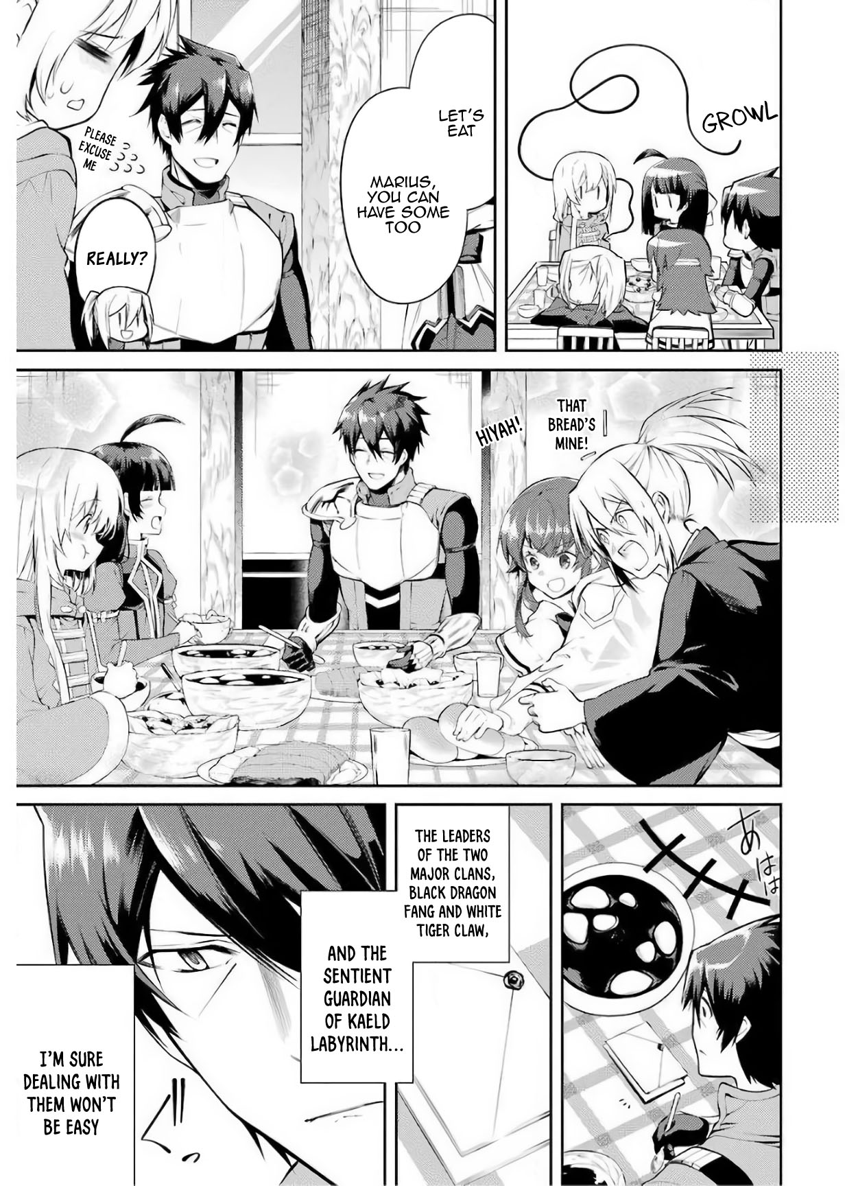 The Labyrinth Raids of the Ultimate Tank ~The Tank Possessing a Rare 9,999 Endurance Skill was Expelled from the Hero Party~ Chapter 12.1 page 36 - Chapter 12.1 - 12.3: Clan Administration