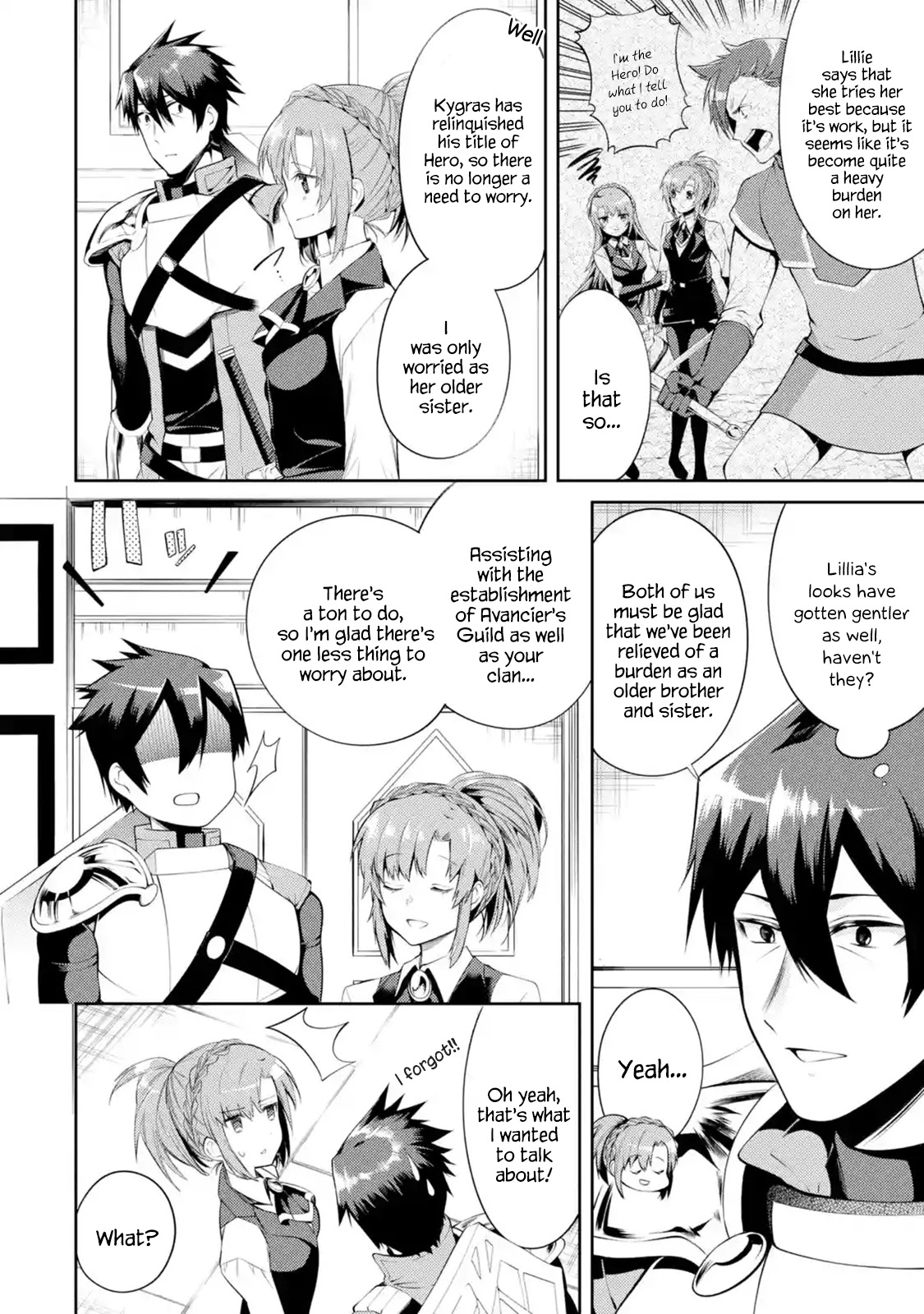 The Labyrinth Raids of the Ultimate Tank ~The Tank Possessing a Rare 9,999 Endurance Skill was Expelled from the Hero Party~ Chapter 12.1 page 8 - Chapter 12.1 - 12.3: Clan Administration