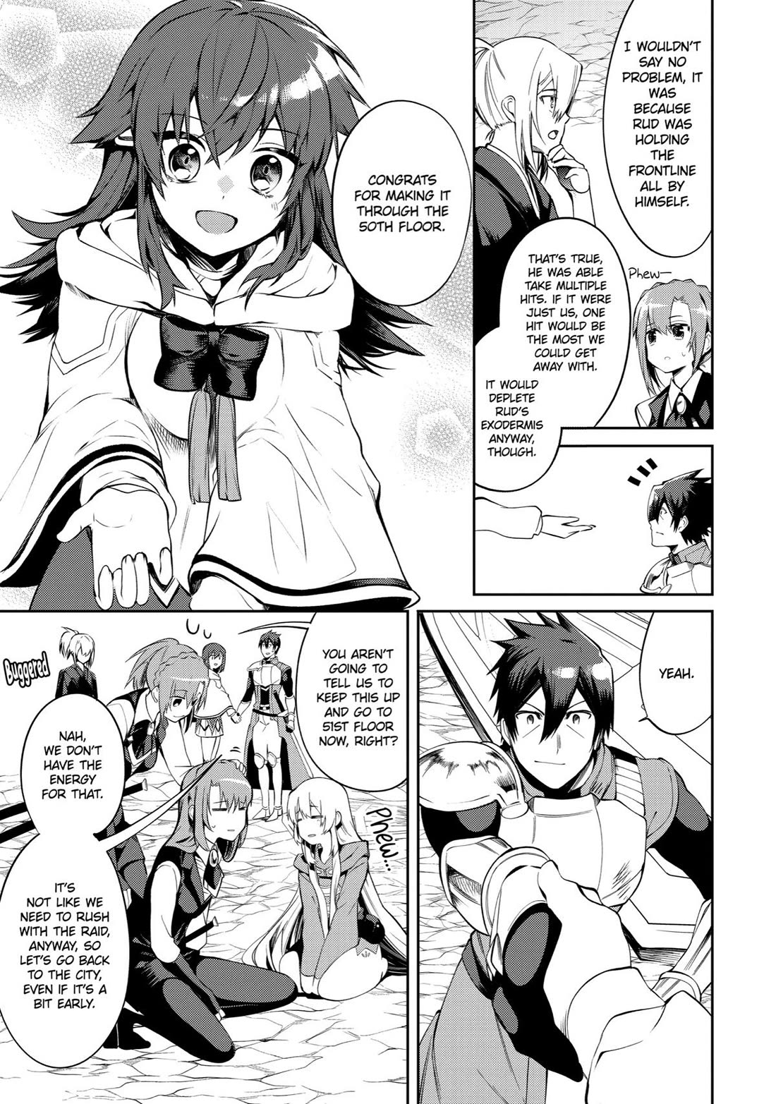 The Labyrinth Raids of the Ultimate Tank ~The Tank Possessing a Rare 9,999 Endurance Skill was Expelled from the Hero Party~ Chapter 15 page 40 - Chapter 15