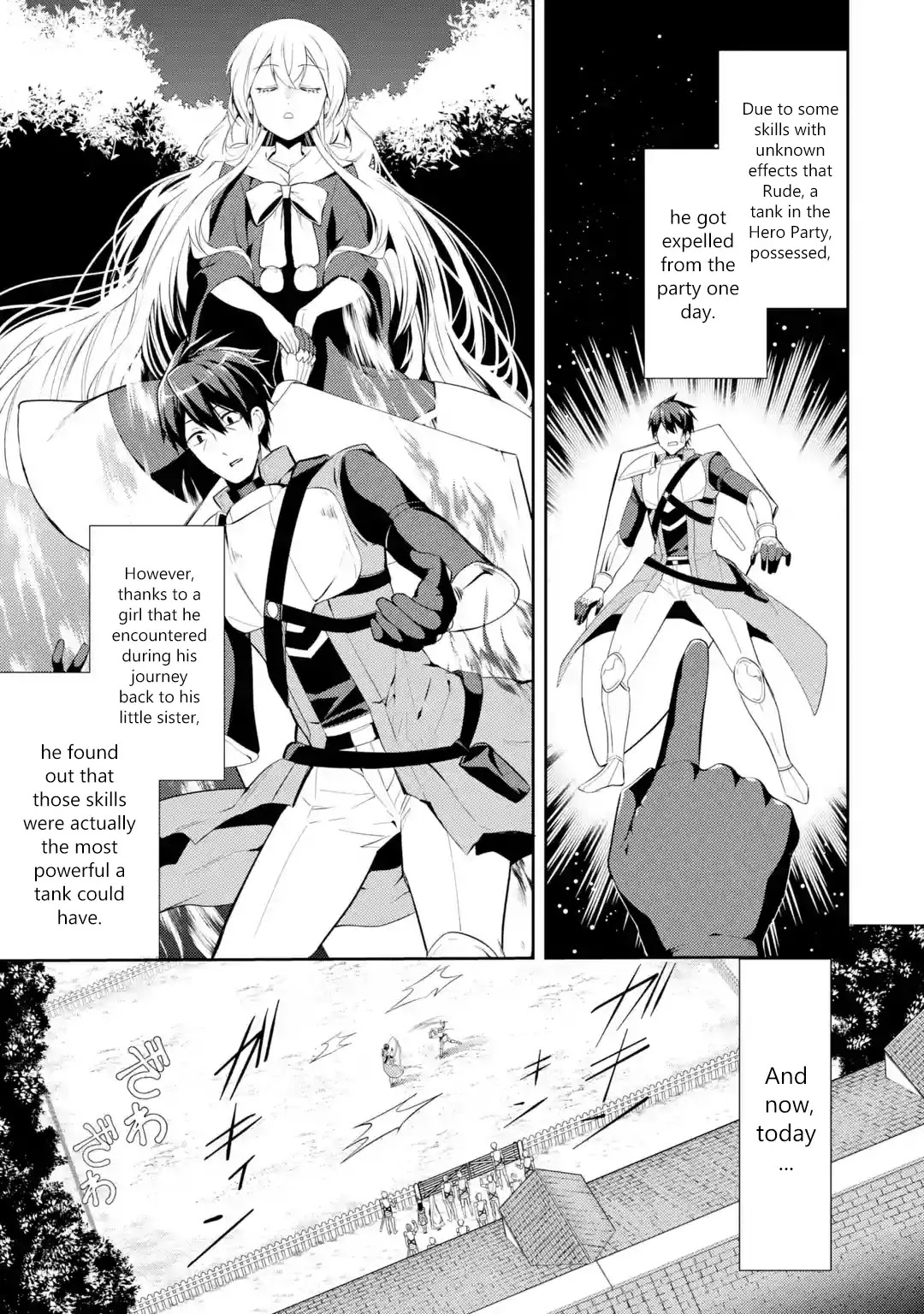 The Labyrinth Raids of the Ultimate Tank ~The Tank Possessing a Rare 9,999 Endurance Skill was Expelled from the Hero Party~ Chapter 3.1 page 1 - Chapter 3.1 - 3.3