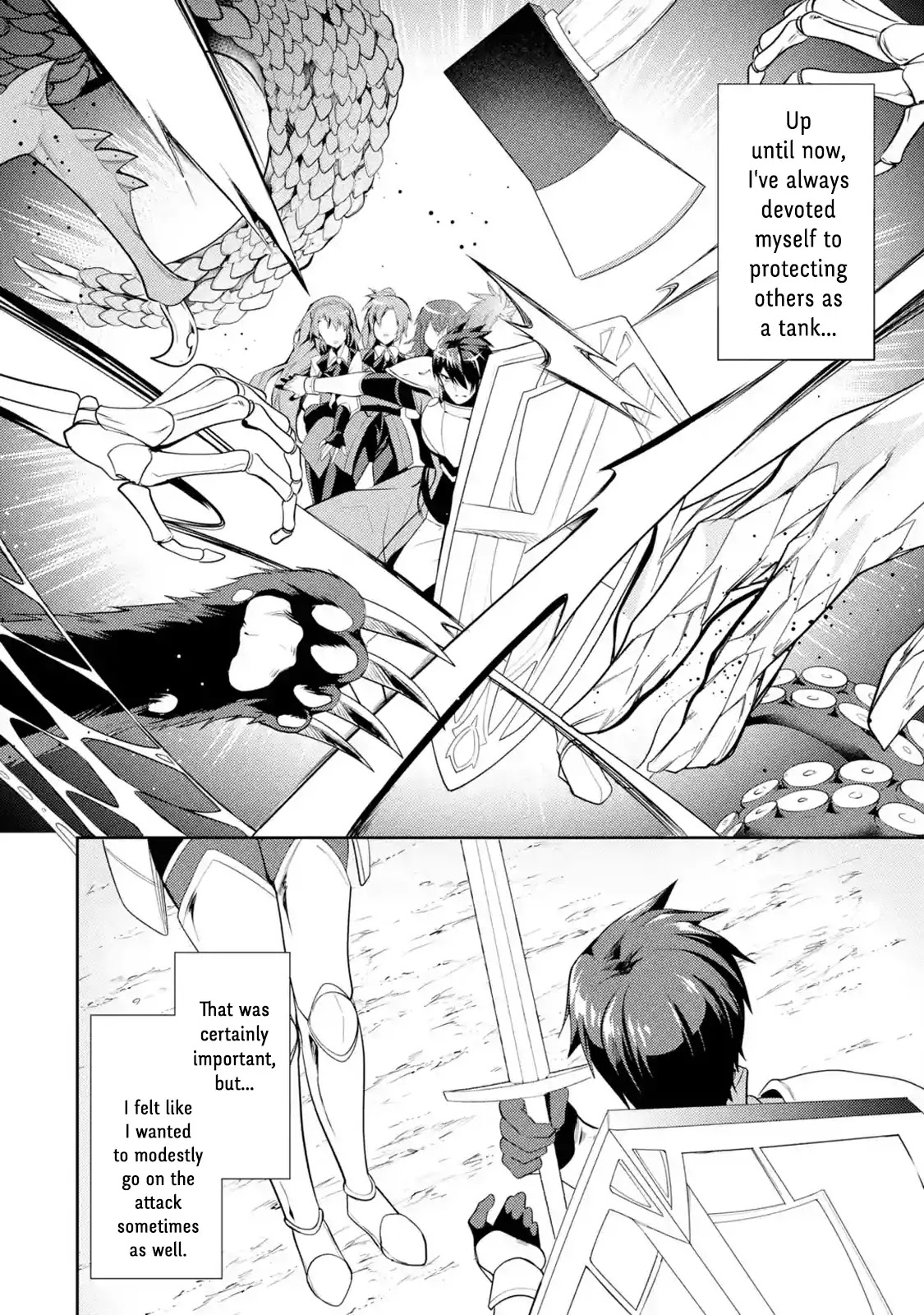 The Labyrinth Raids of the Ultimate Tank ~The Tank Possessing a Rare 9,999 Endurance Skill was Expelled from the Hero Party~ Chapter 3.1 page 26 - Chapter 3.1 - 3.3
