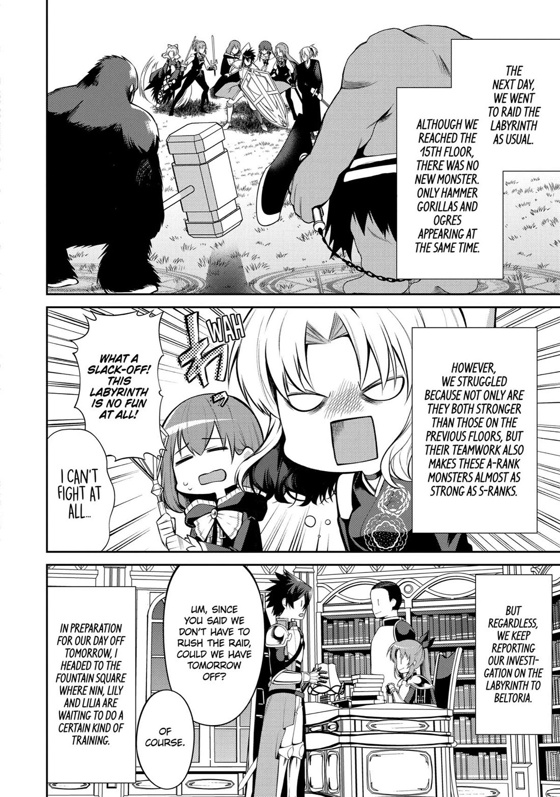 The Labyrinth Raids of the Ultimate Tank ~The Tank Possessing a Rare 9,999 Endurance Skill was Expelled from the Hero Party~ Chapter 34 page 15 - Chapter 34
