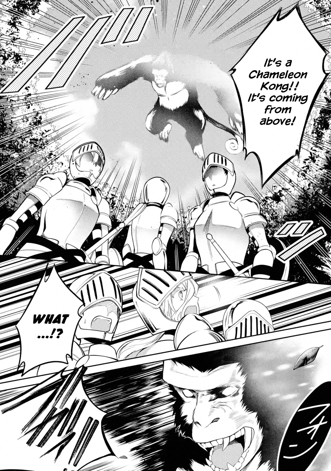 The Labyrinth Raids of the Ultimate Tank ~The Tank Possessing a Rare 9,999 Endurance Skill was Expelled from the Hero Party~ Chapter 7.1 page 16 - Chapter 7.1 - 7.4: Chameleon Kong