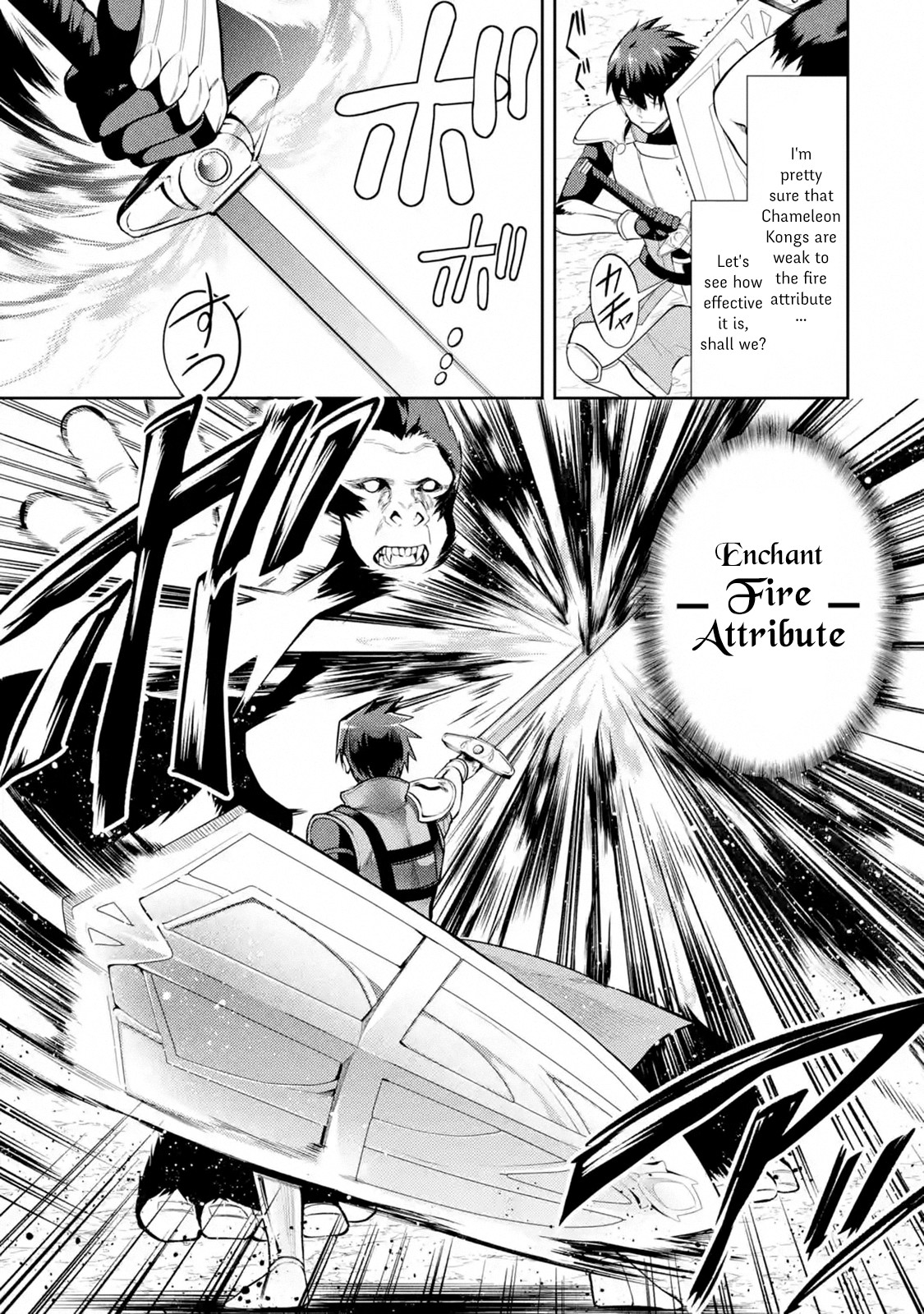 The Labyrinth Raids of the Ultimate Tank ~The Tank Possessing a Rare 9,999 Endurance Skill was Expelled from the Hero Party~ Chapter 7.1 page 30 - Chapter 7.1 - 7.4: Chameleon Kong