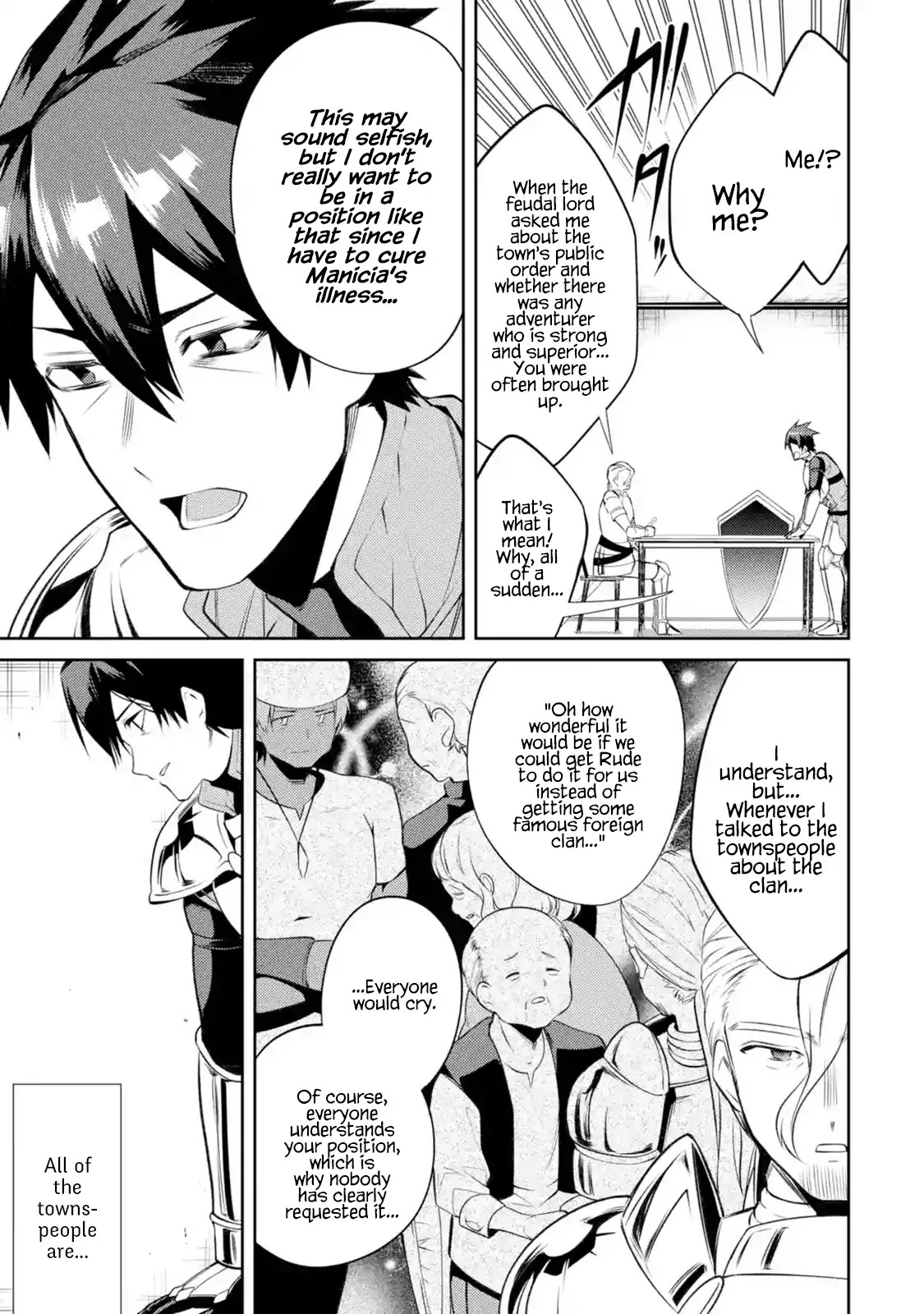 The Labyrinth Raids of the Ultimate Tank ~The Tank Possessing a Rare 9,999 Endurance Skill was Expelled from the Hero Party~ Chapter 8.1 page 35 - Chapter 8.1 - 8.5: Selfishness
