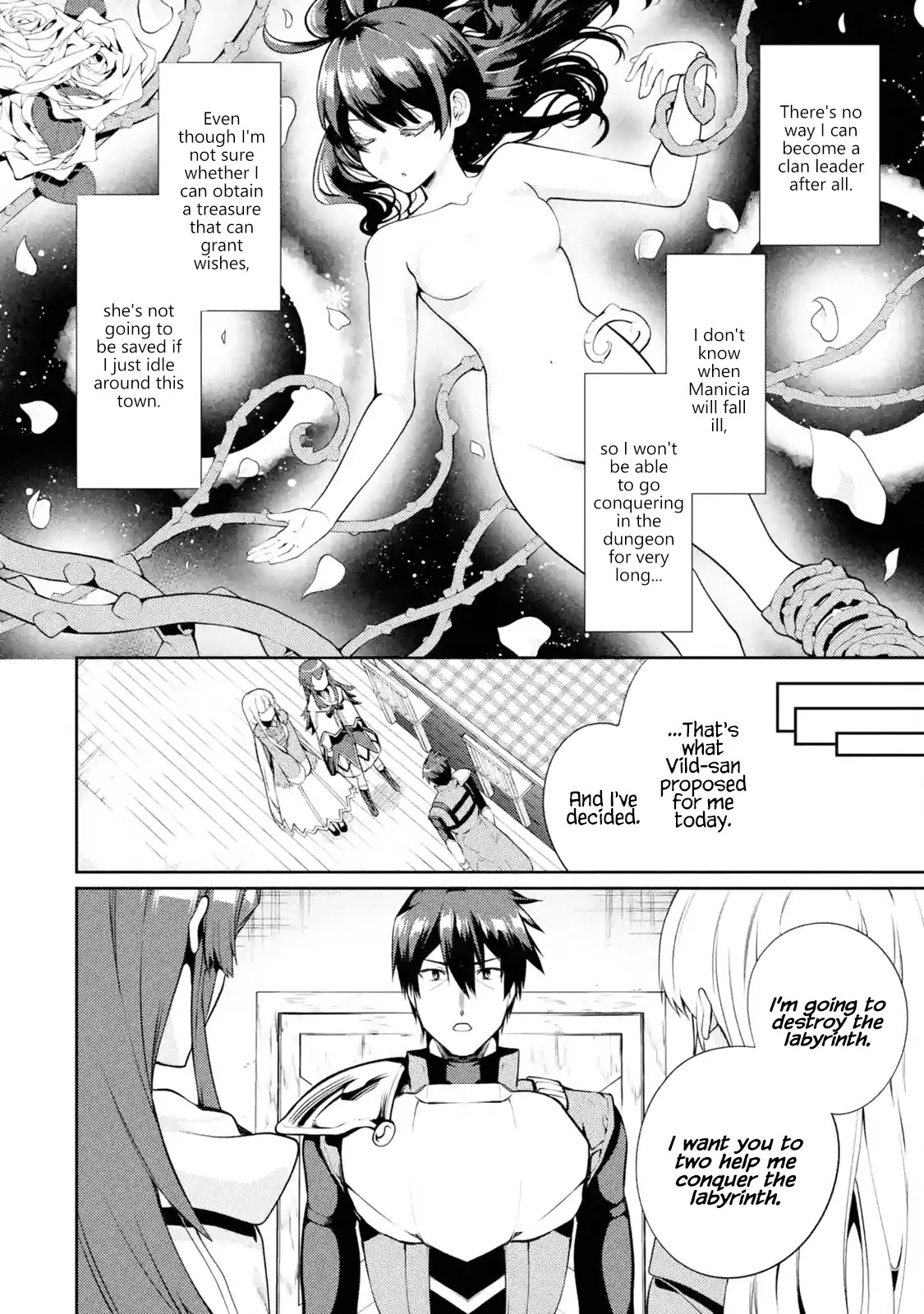 The Labyrinth Raids of the Ultimate Tank ~The Tank Possessing a Rare 9,999 Endurance Skill was Expelled from the Hero Party~ Chapter 8.1 page 44 - Chapter 8.1 - 8.5: Selfishness