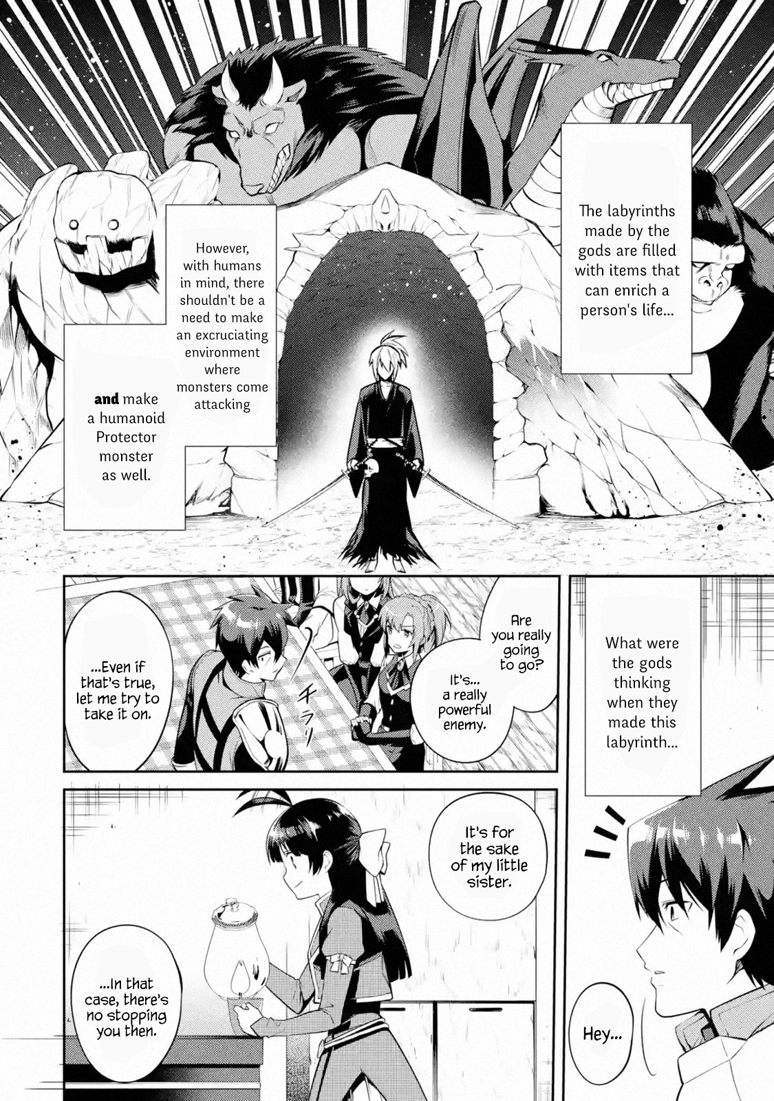 The Labyrinth Raids of the Ultimate Tank ~The Tank Possessing a Rare 9,999 Endurance Skill was Expelled from the Hero Party~ Chapter 9.1 page 14 - Chapter 9.1 - 9.4: For One's Dream (1)