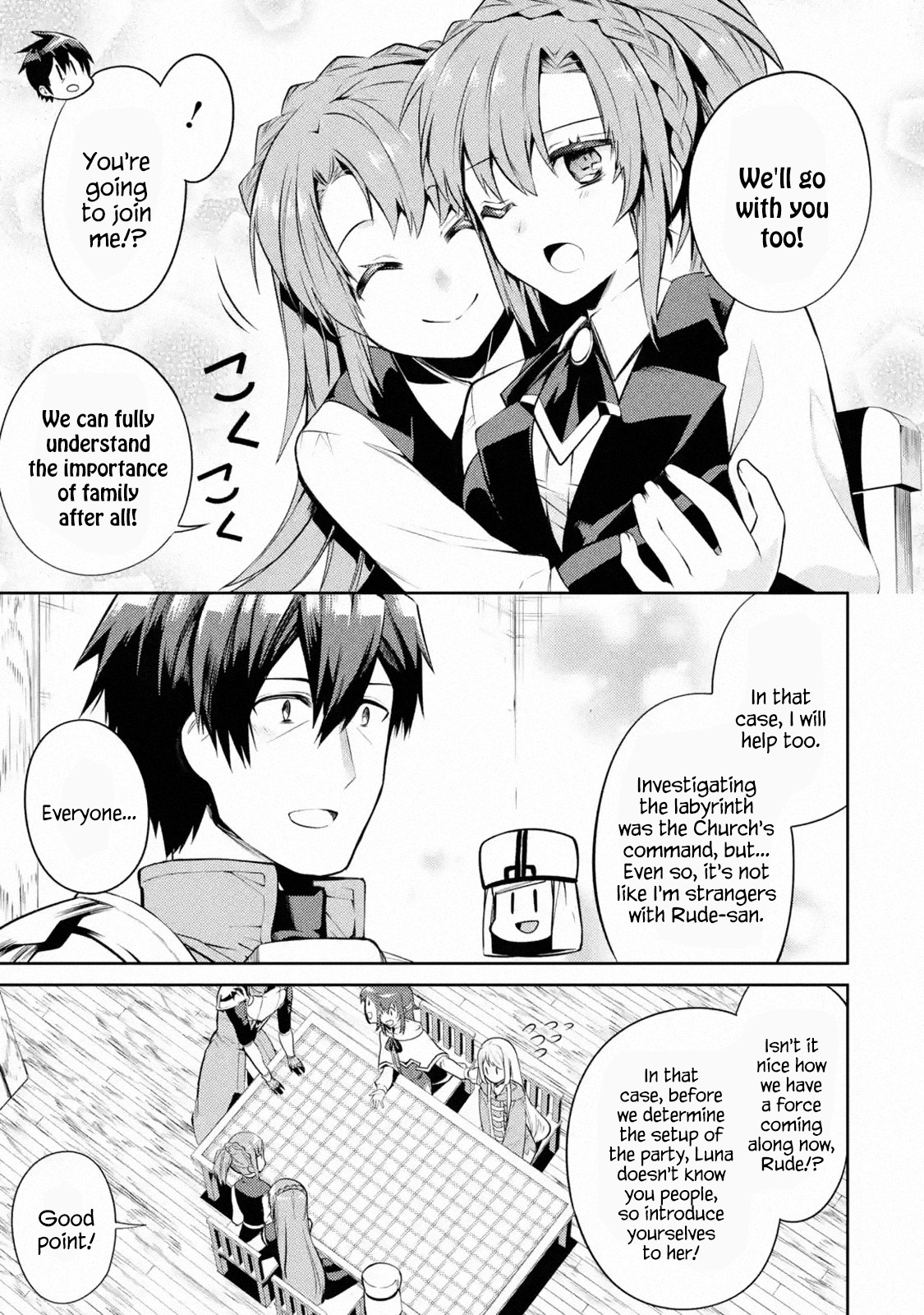 The Labyrinth Raids of the Ultimate Tank ~The Tank Possessing a Rare 9,999 Endurance Skill was Expelled from the Hero Party~ Chapter 9.1 page 15 - Chapter 9.1 - 9.4: For One's Dream (1)