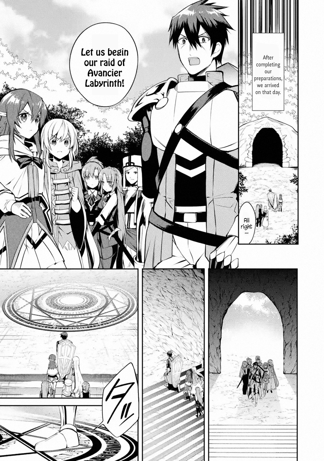 The Labyrinth Raids of the Ultimate Tank ~The Tank Possessing a Rare 9,999 Endurance Skill was Expelled from the Hero Party~ Chapter 9.1 page 19 - Chapter 9.1 - 9.4: For One's Dream (1)